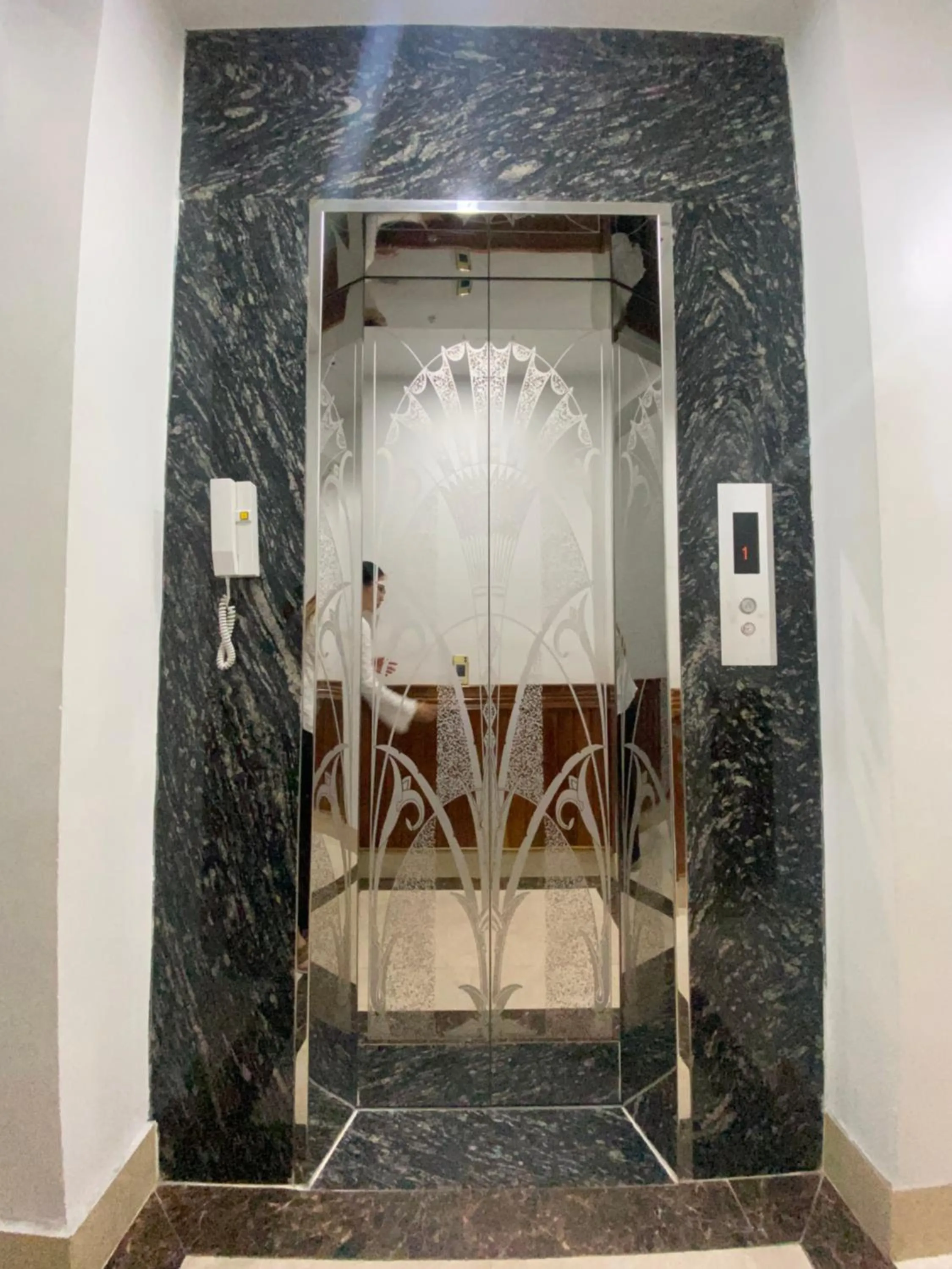 elevator in Van Nam Hotel