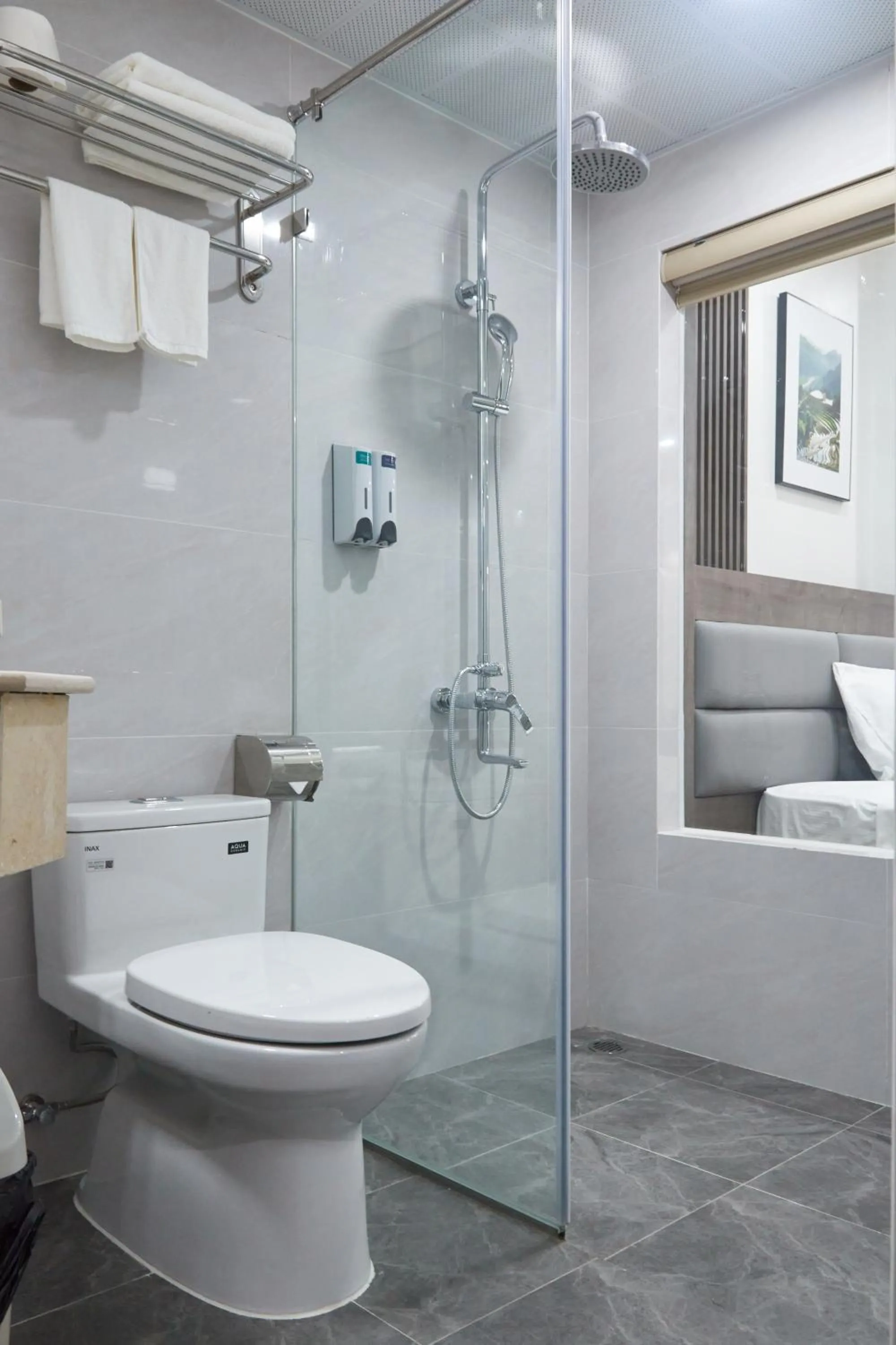 Bathroom in Van Nam Hotel