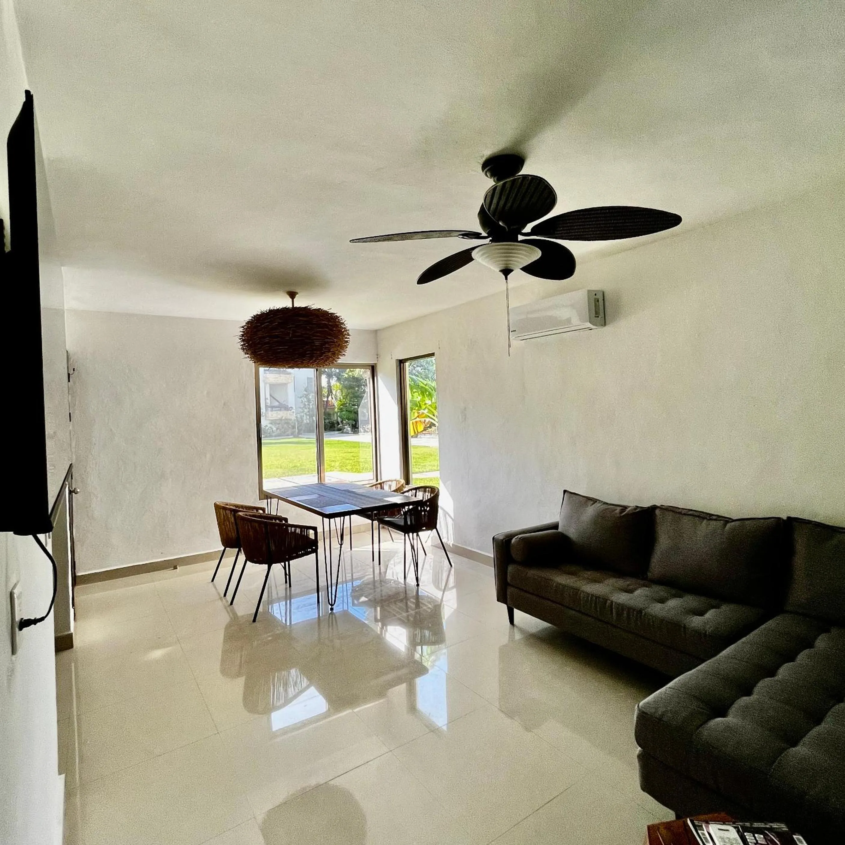 Living room in Condominio en ZH Cancun