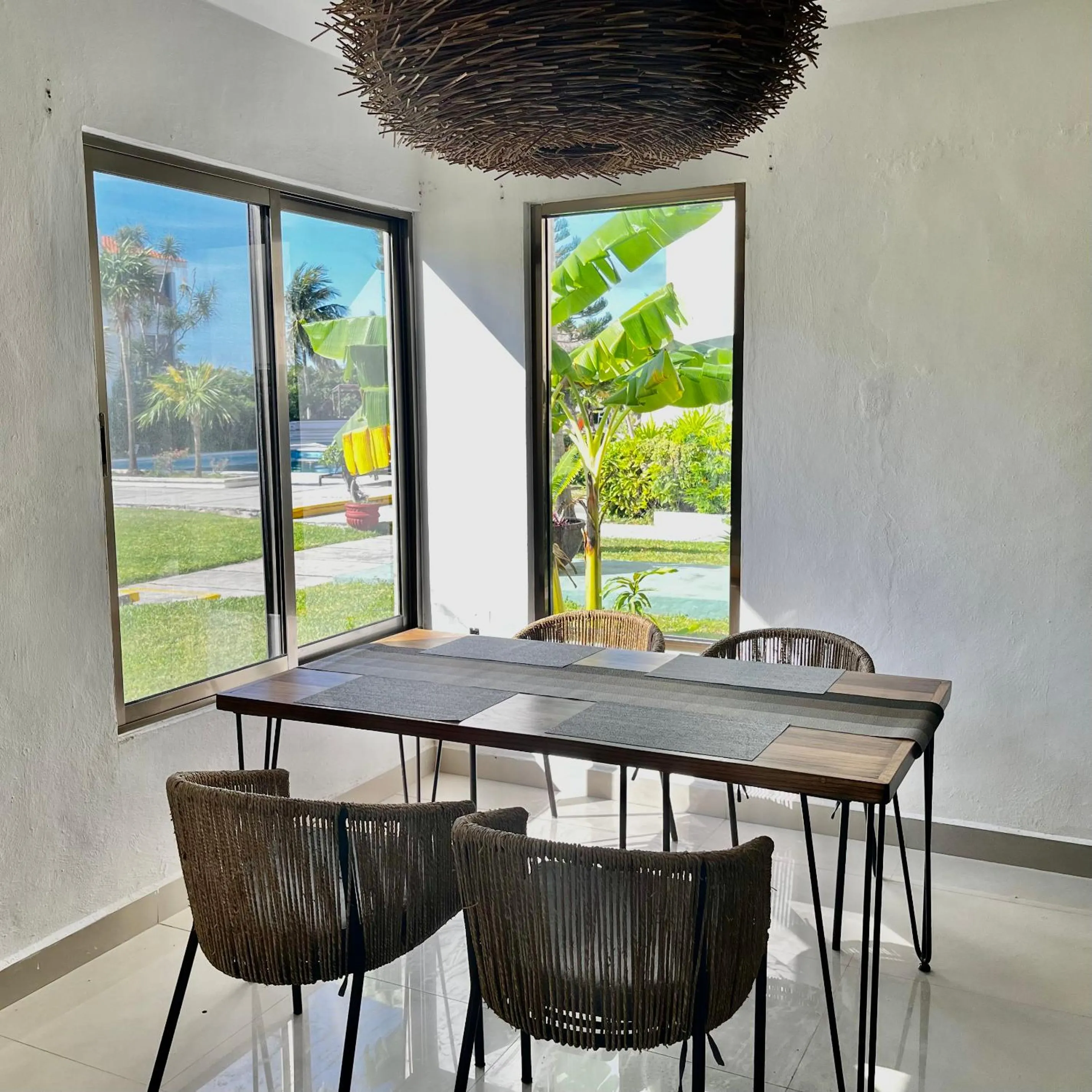 Dining area in Condominio en ZH Cancun