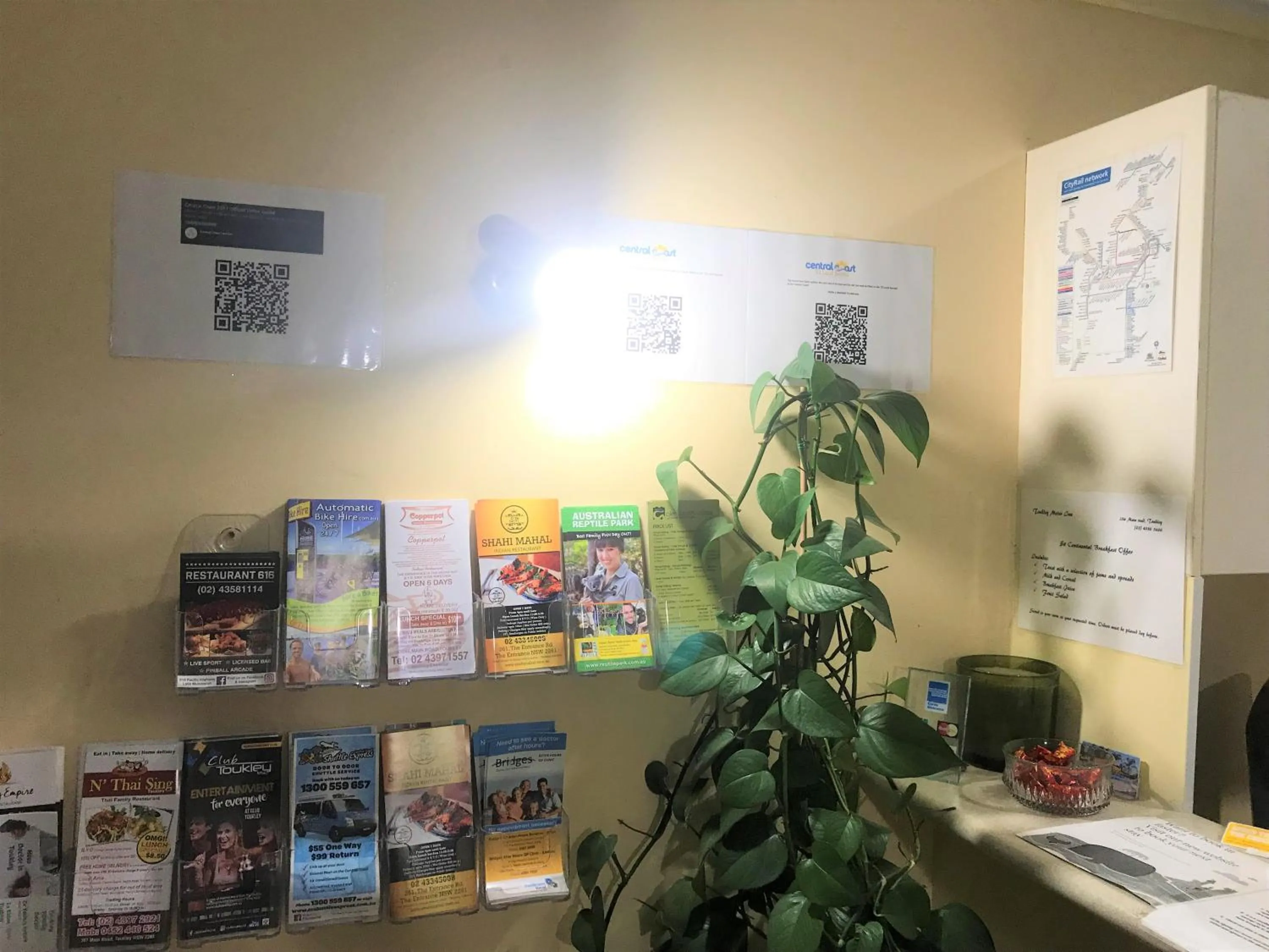 Decorative detail in Toukley Motor Inn