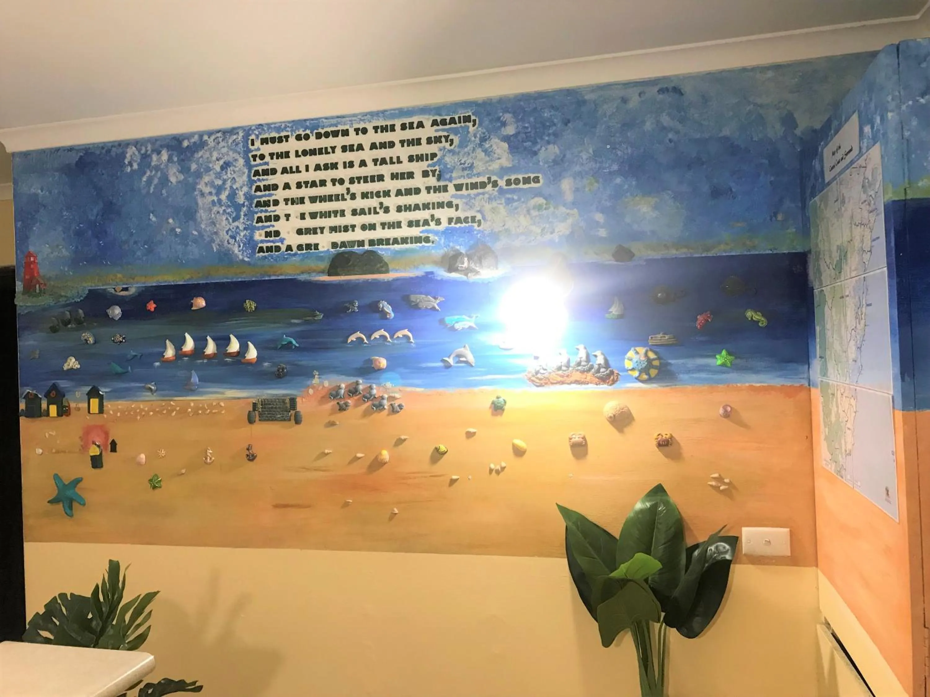 Decorative detail in Toukley Motor Inn