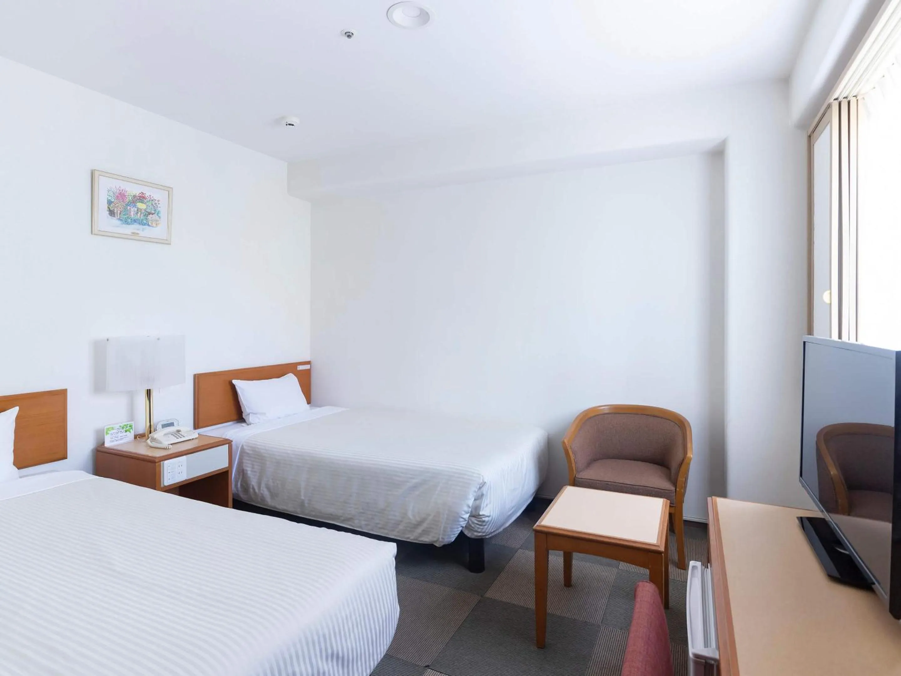 Bedroom, Bed in Hotel Wing Port Nagasaki