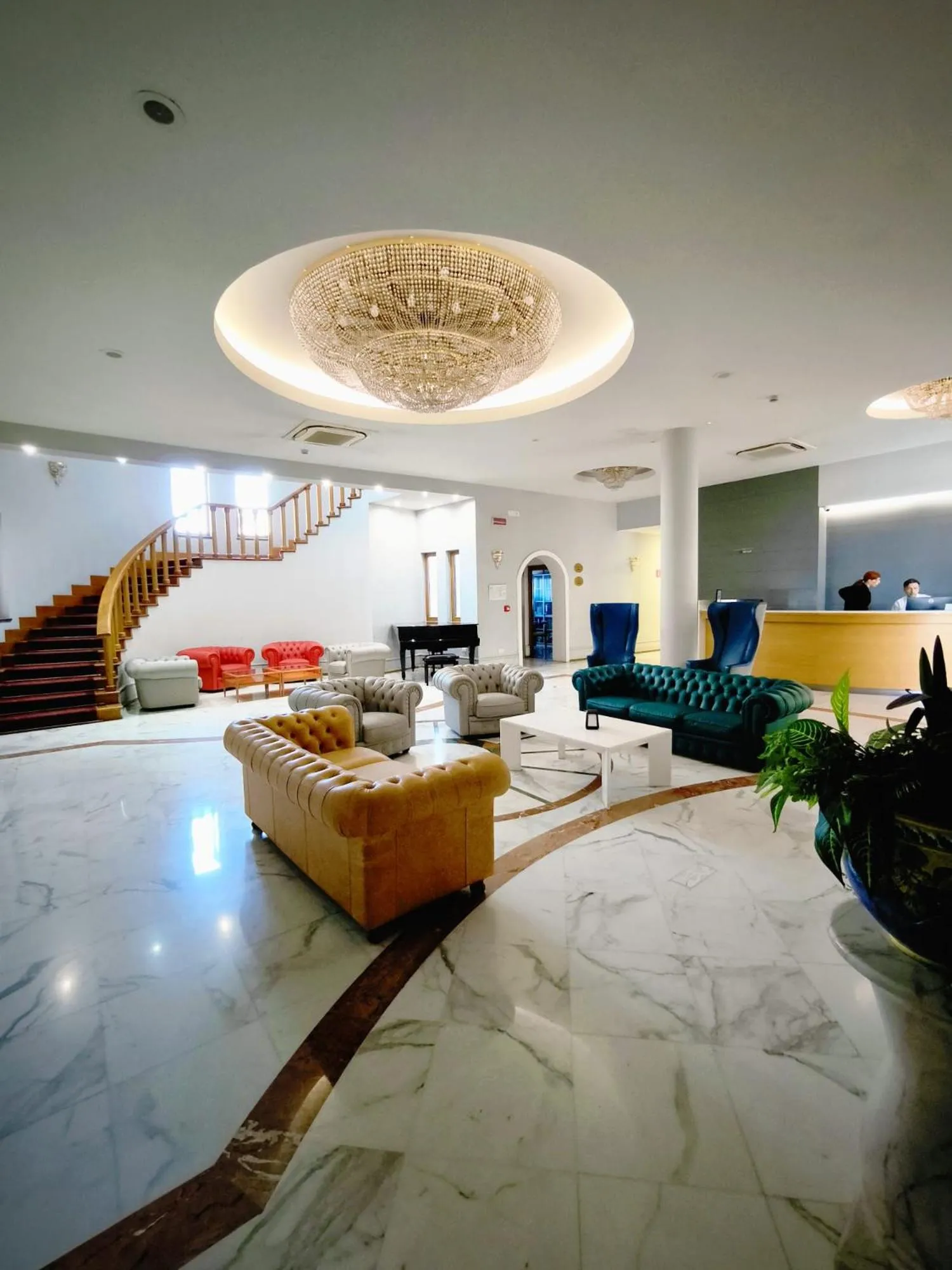 Lobby or reception in Hotel Leonessa