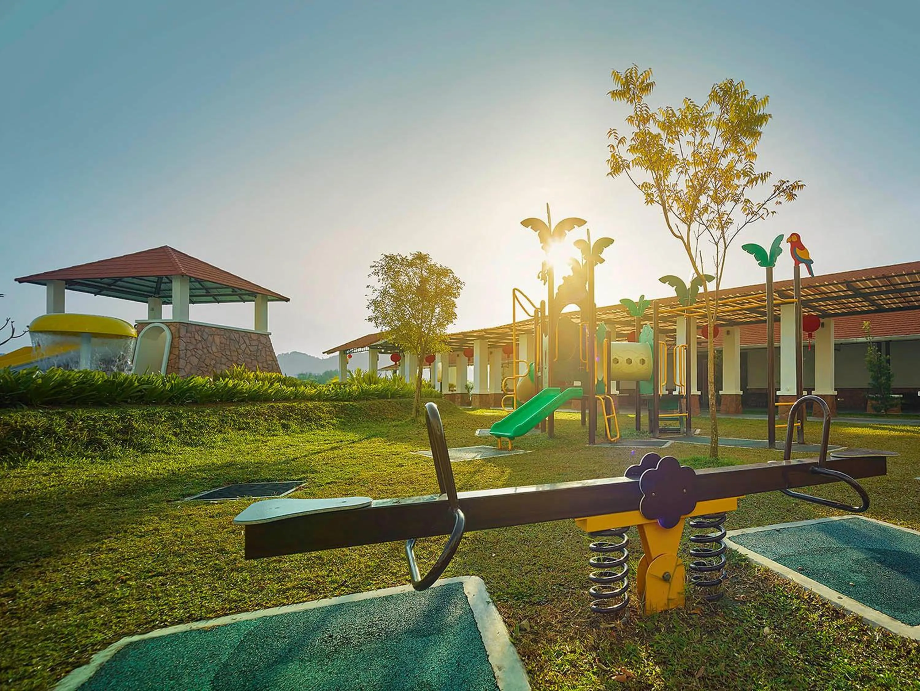 Children play ground in Dayang Bay Resort Langkawi