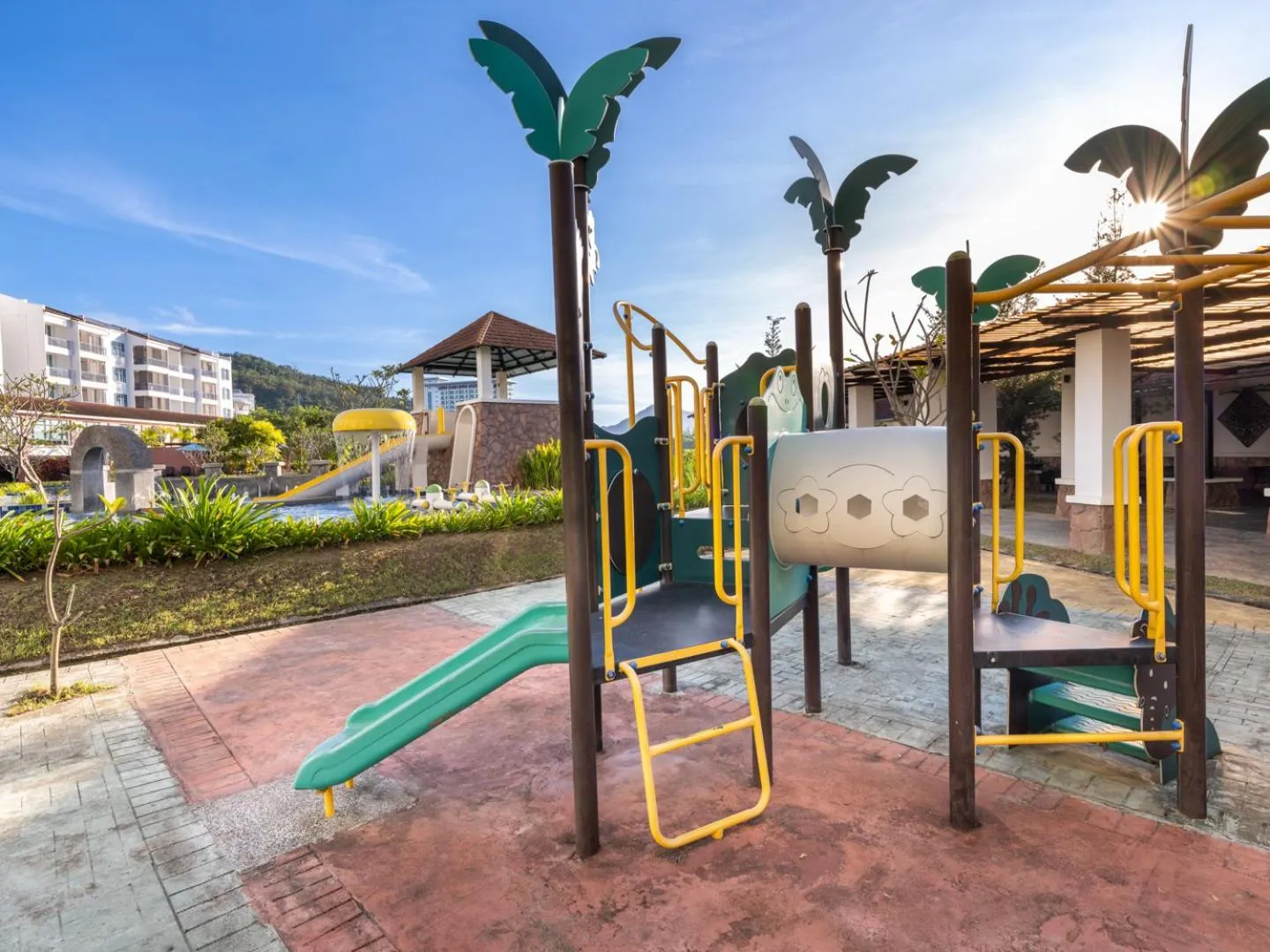 Children play ground in Dayang Bay Resort Langkawi