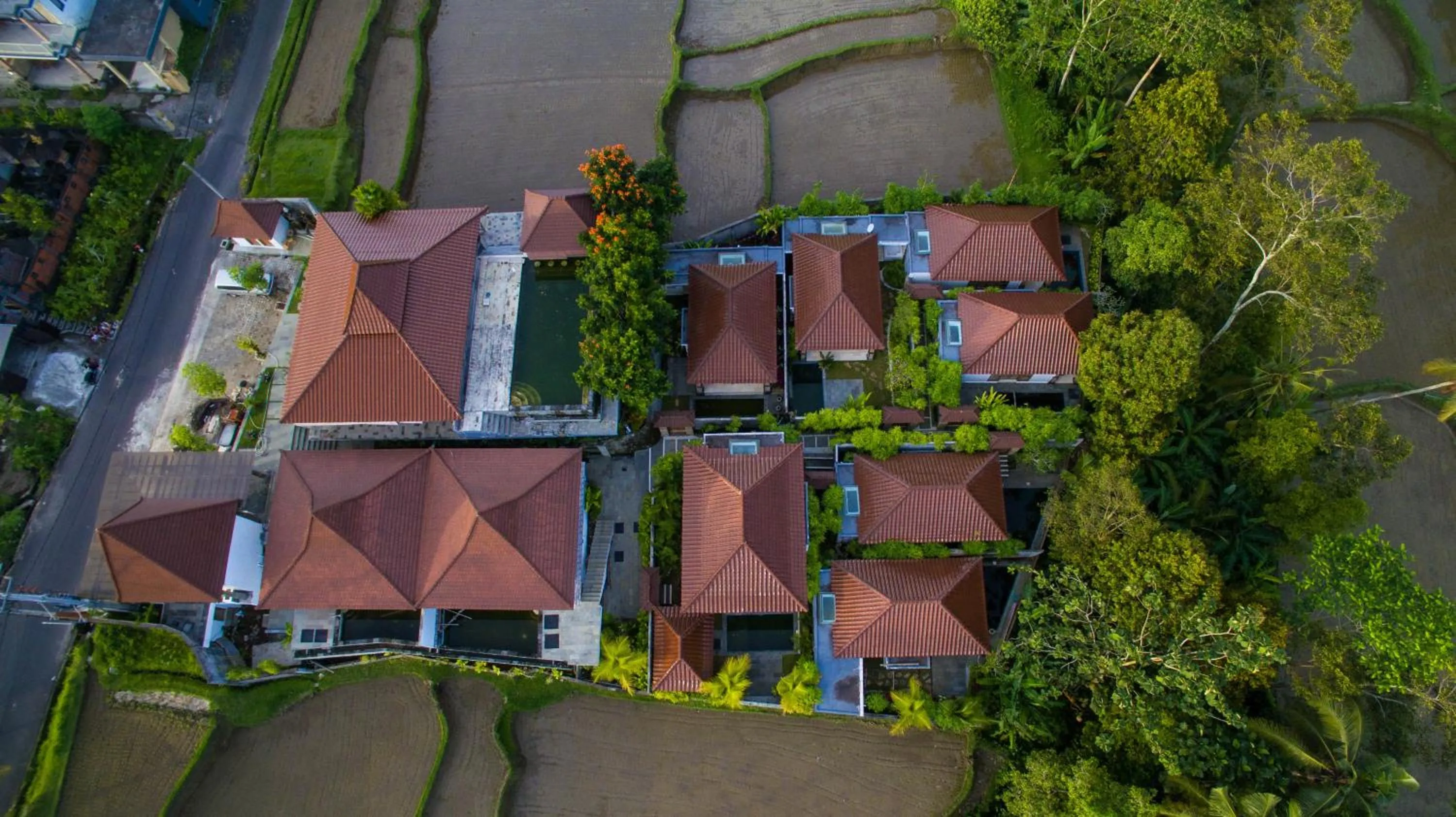 Bird's eye view in Danakha Villa Ubud