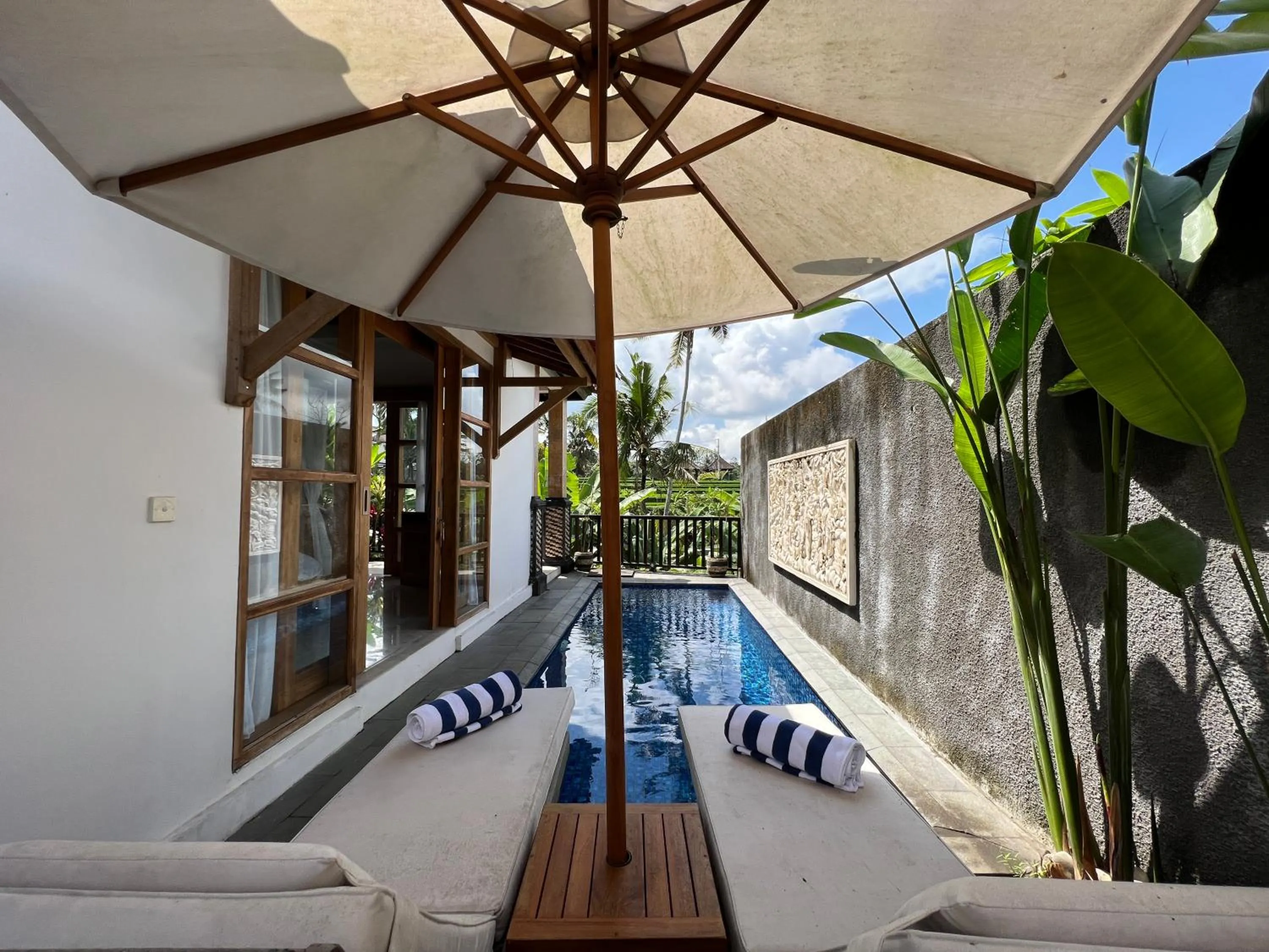 Swimming pool in Danakha Villa Ubud