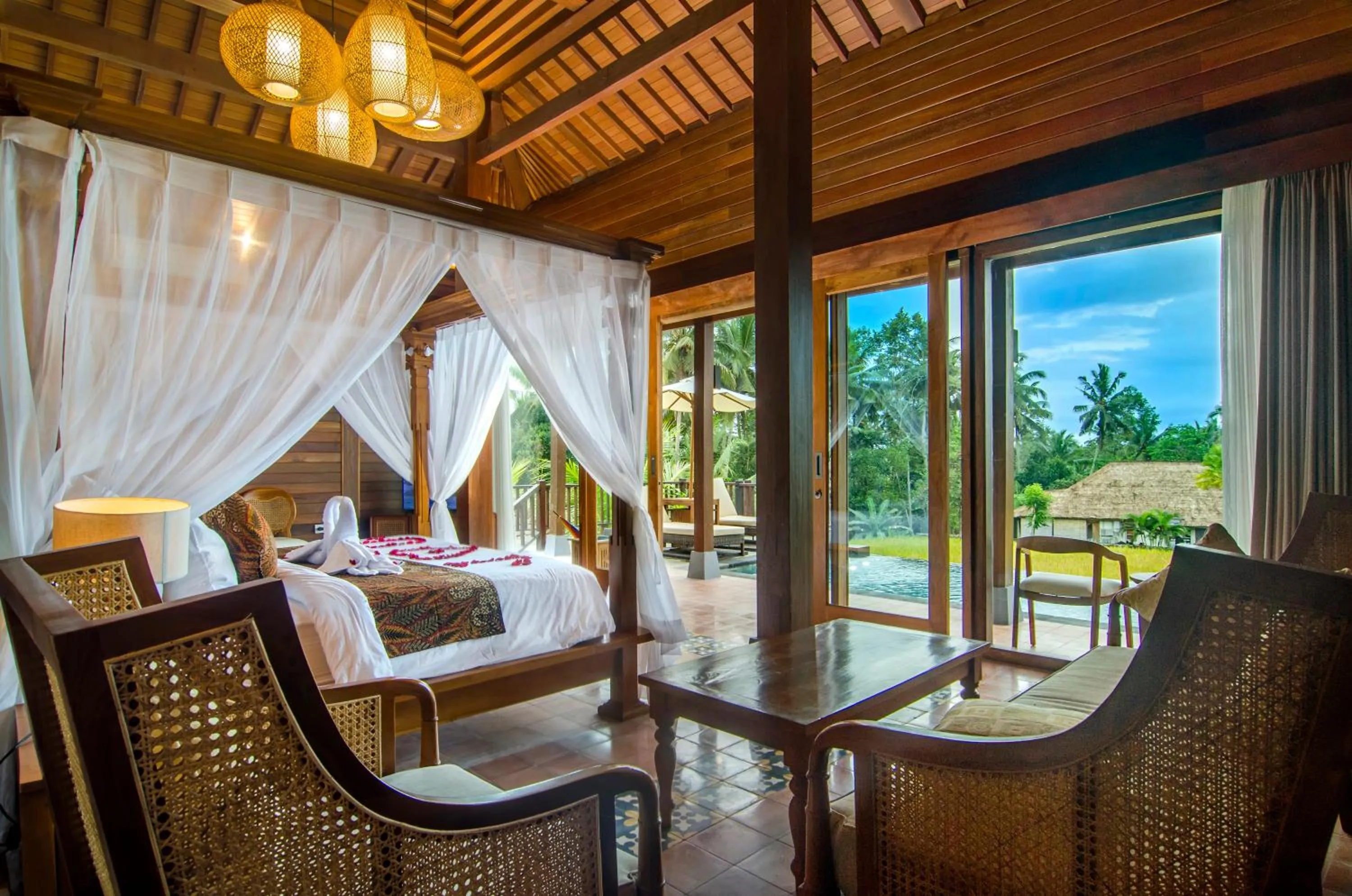 View (from property/room) in Danakha Villa Ubud