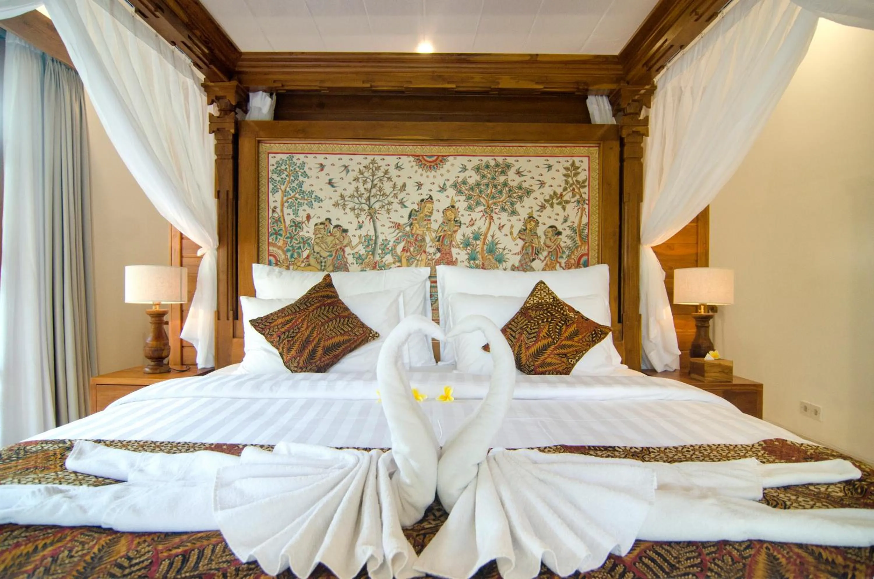 Bedroom, Bed in Danakha Villa Ubud