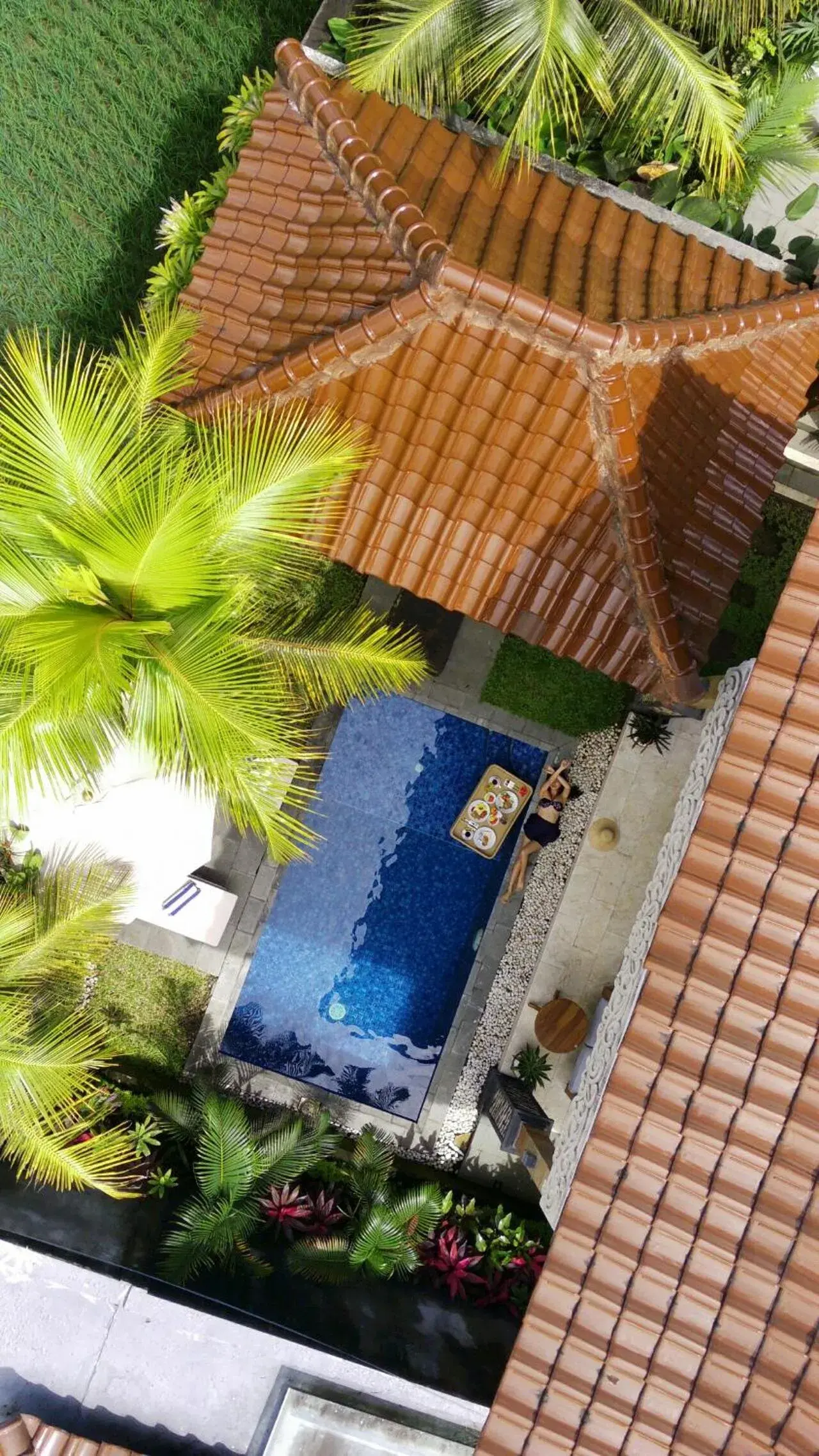 Bird's eye view in Danakha Villa Ubud Bird's eye view in Danakha Villa Ubud
