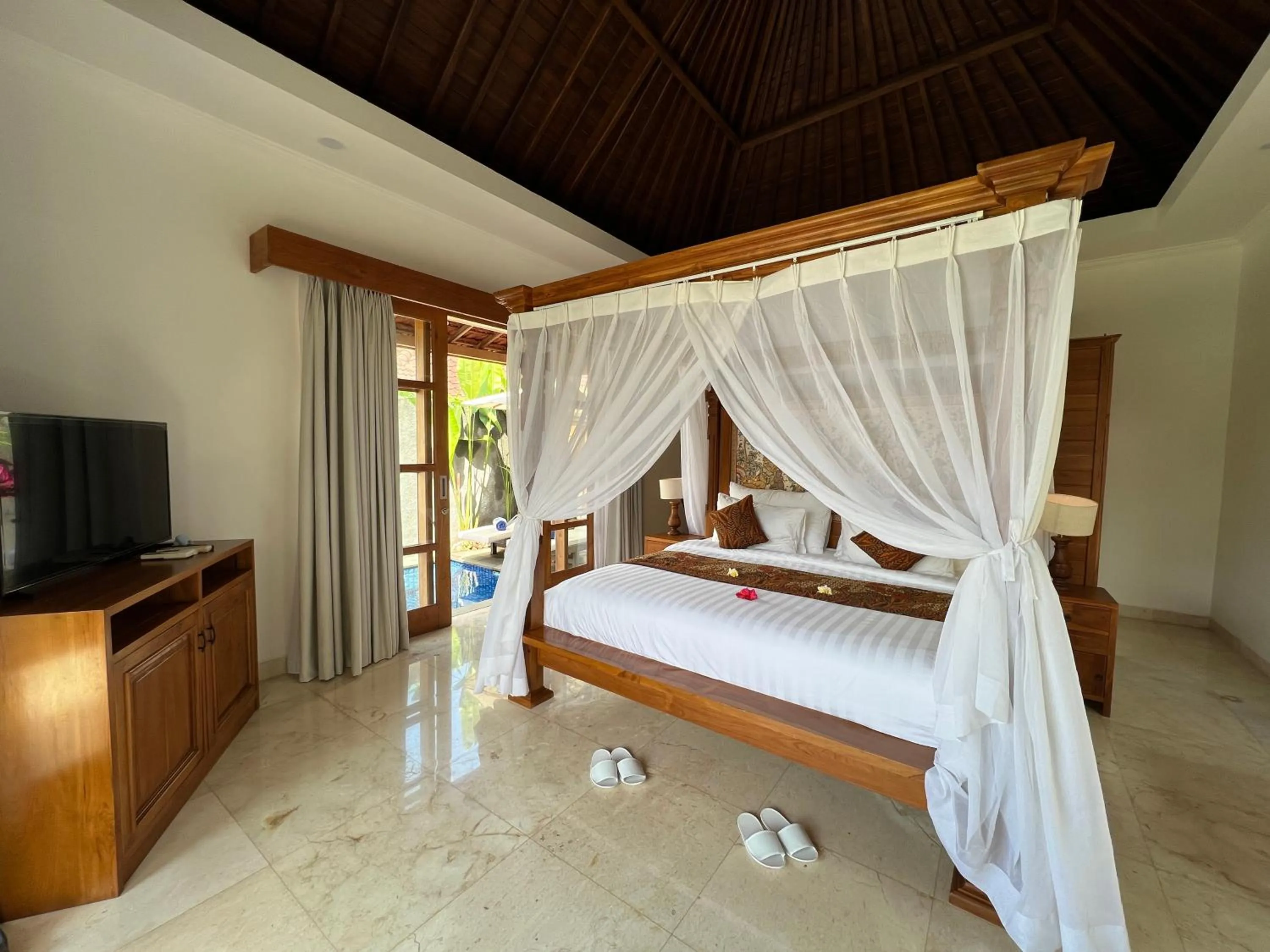 Bedroom, Bed in Danakha Villa Ubud