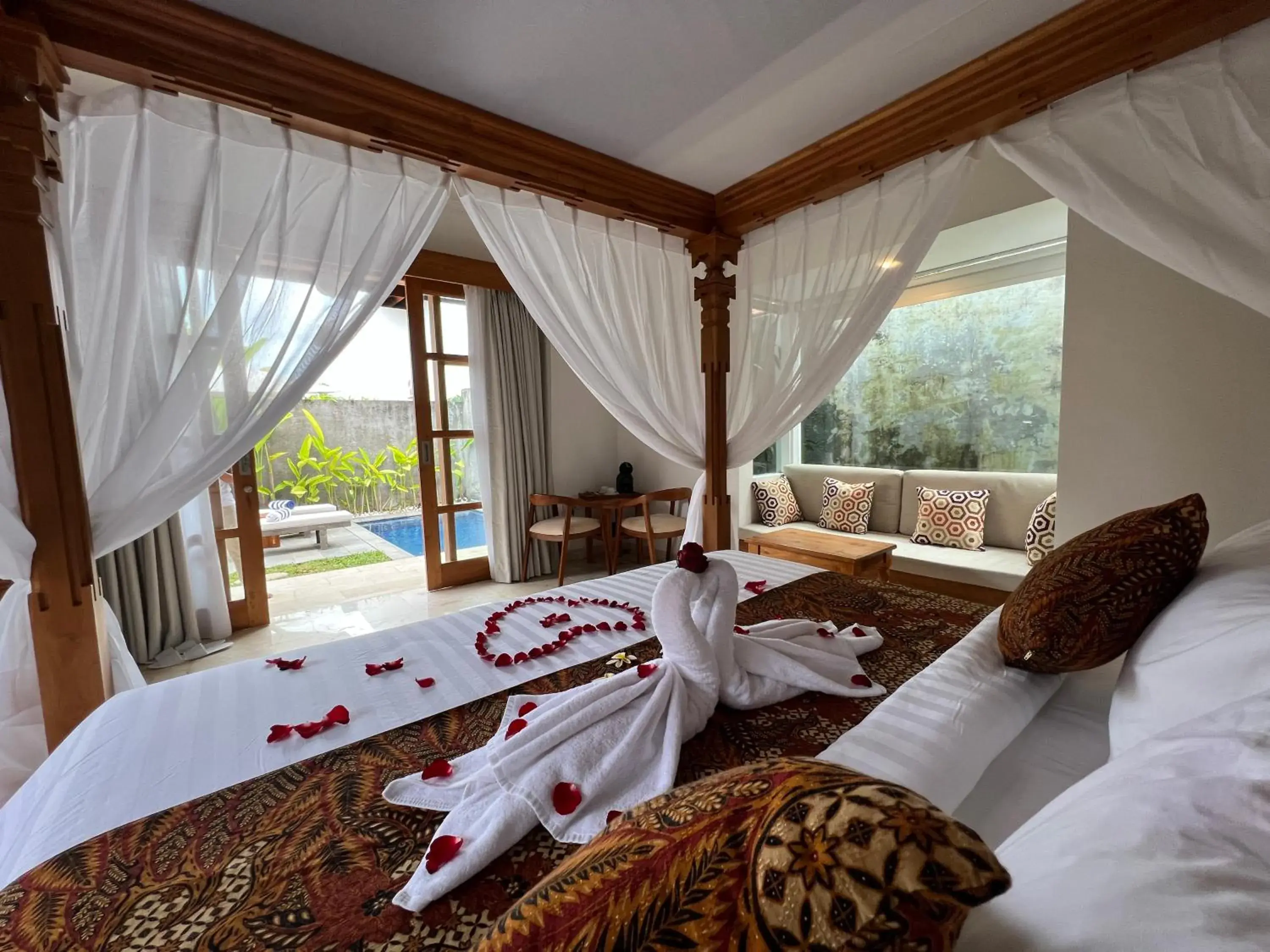 Bedroom, Bed in Danakha Villa Ubud Bedroom, Bed in Danakha Villa Ubud