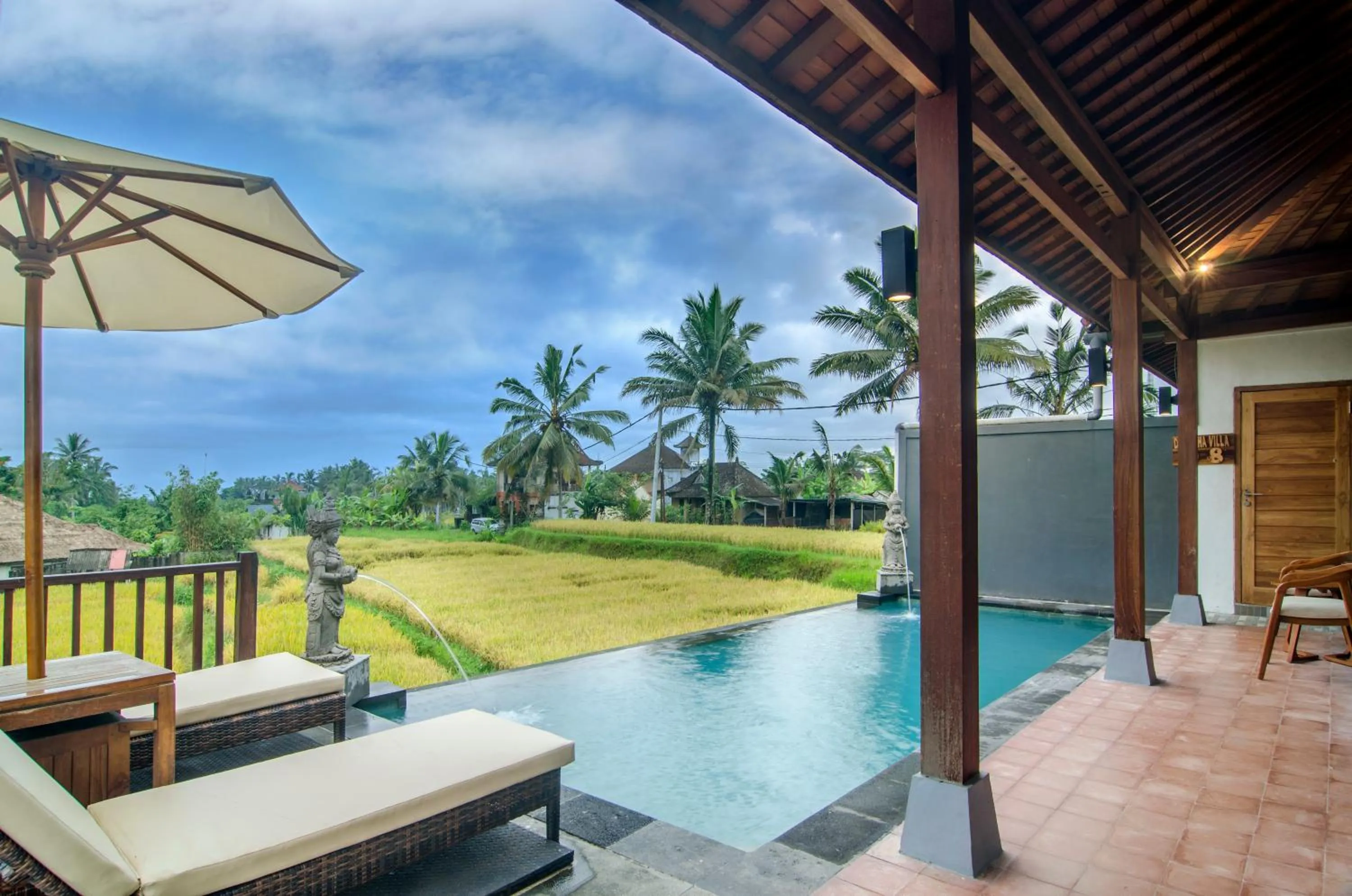 Garden in Danakha Villa Ubud