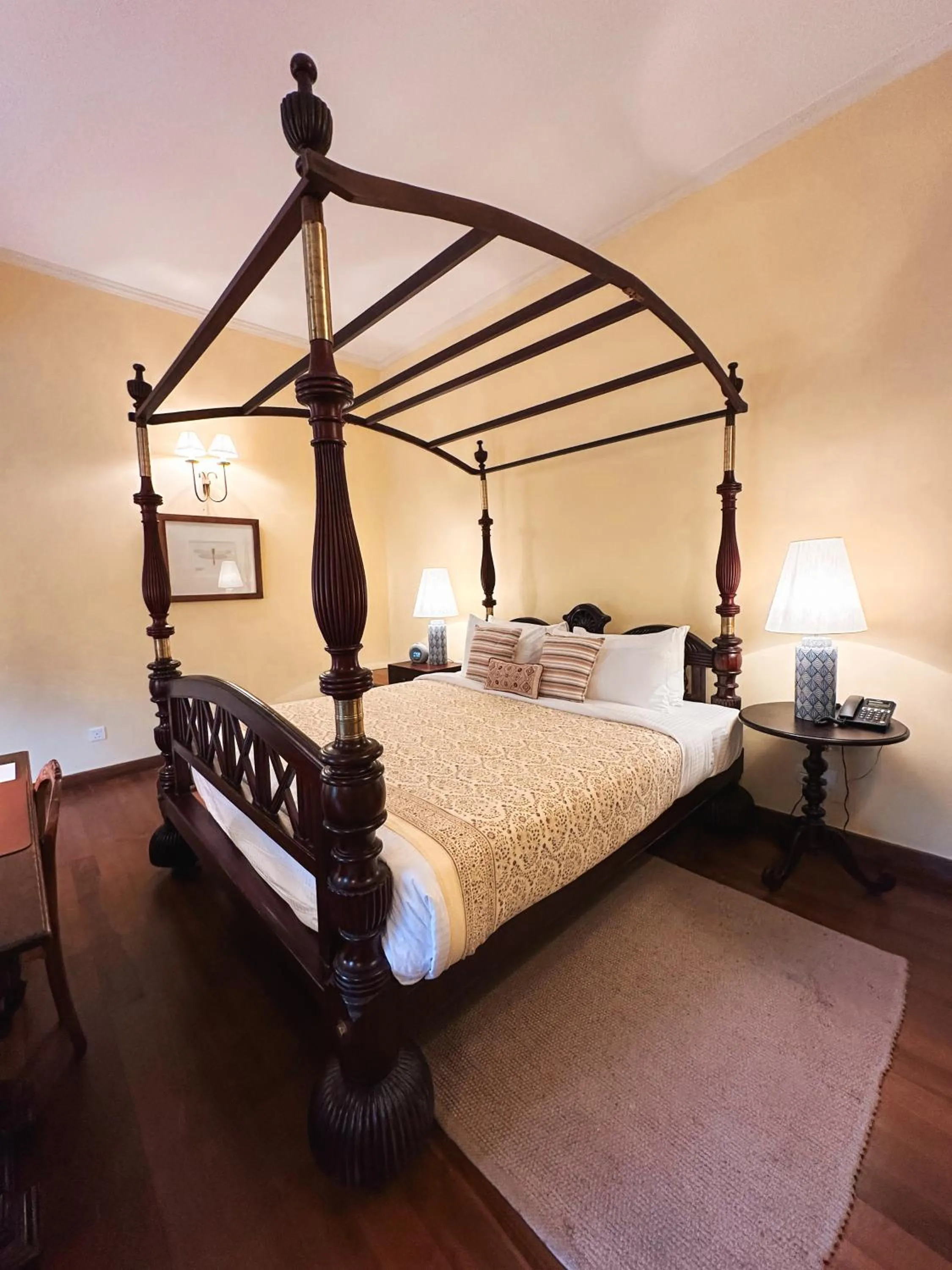 Bedroom, Bed in Kandy Dendrobium House