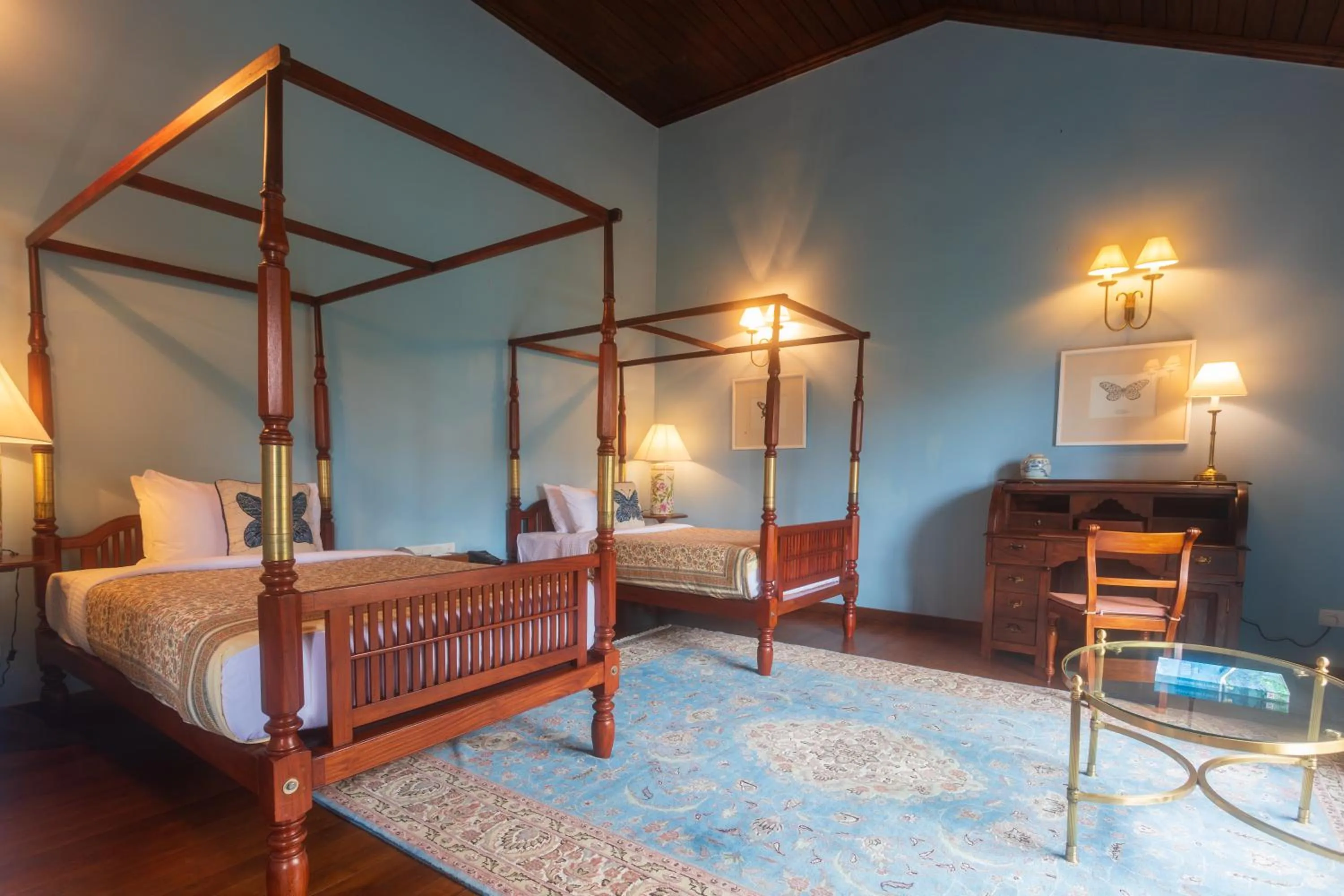 Bedroom, Bed in Kandy Dendrobium House