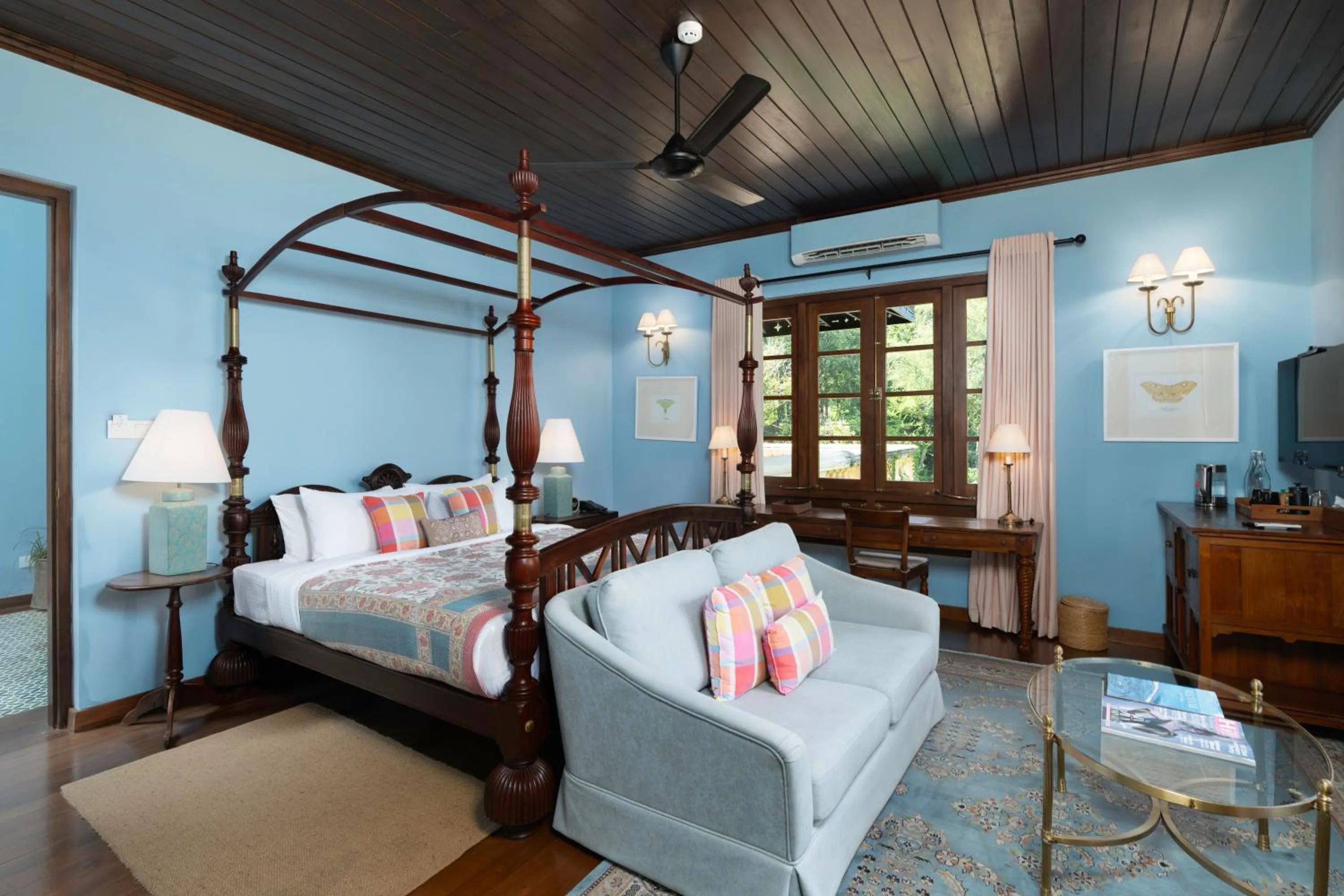 Bedroom, Bed in Kandy Dendrobium House