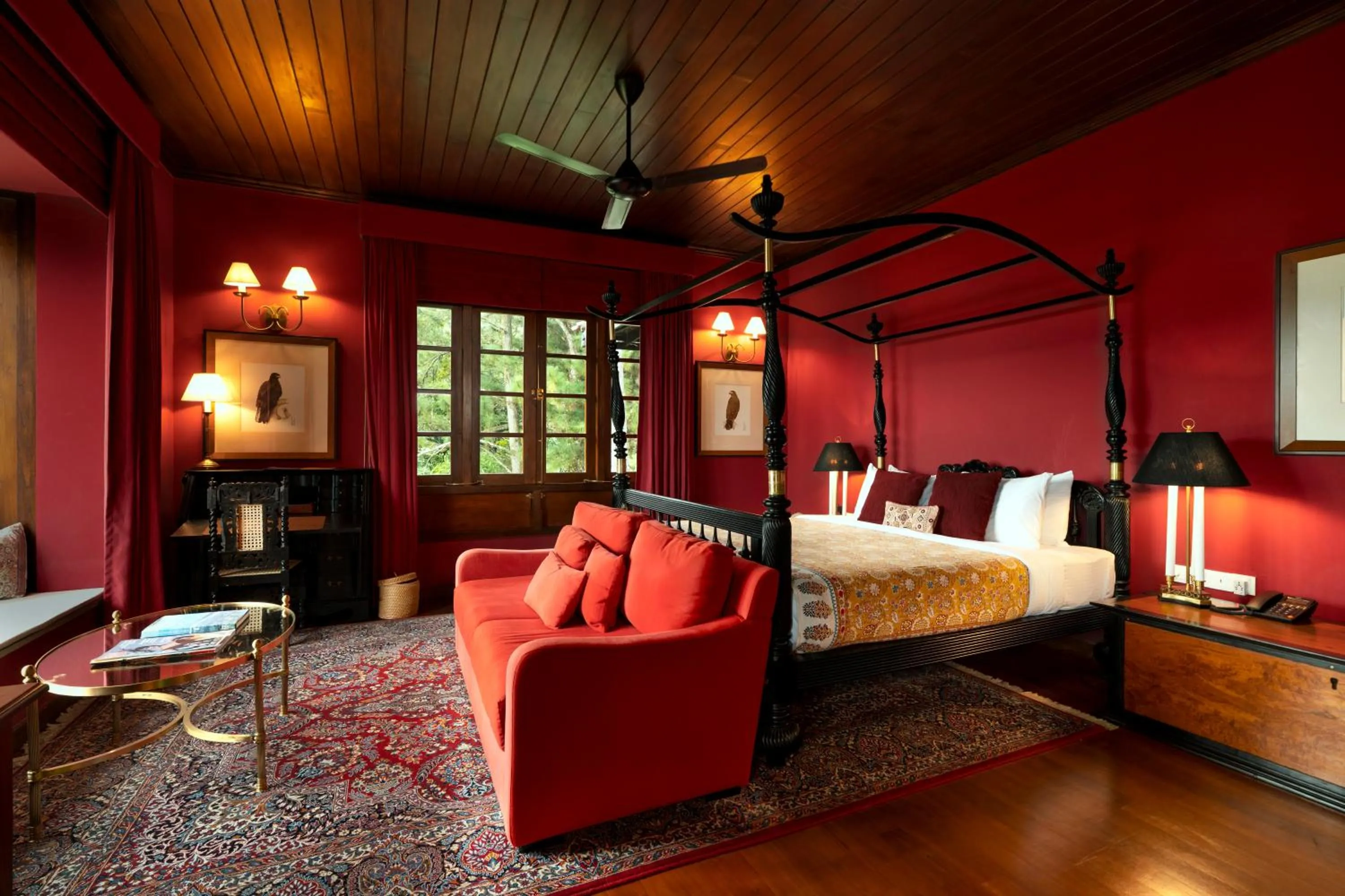 Bedroom, Bed in Kandy Dendrobium House