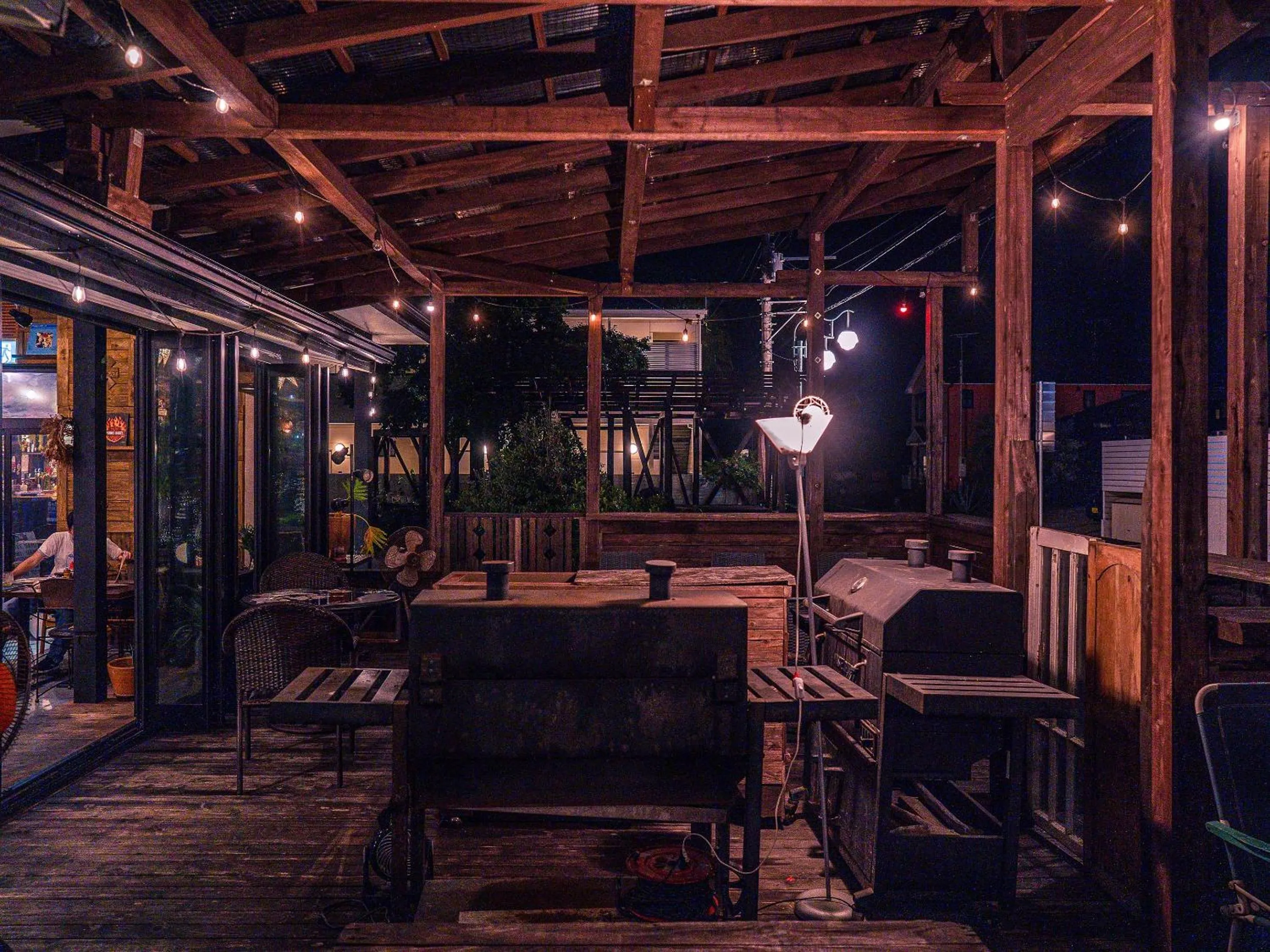 Balcony/Terrace in Drive in Ichinomiya motel