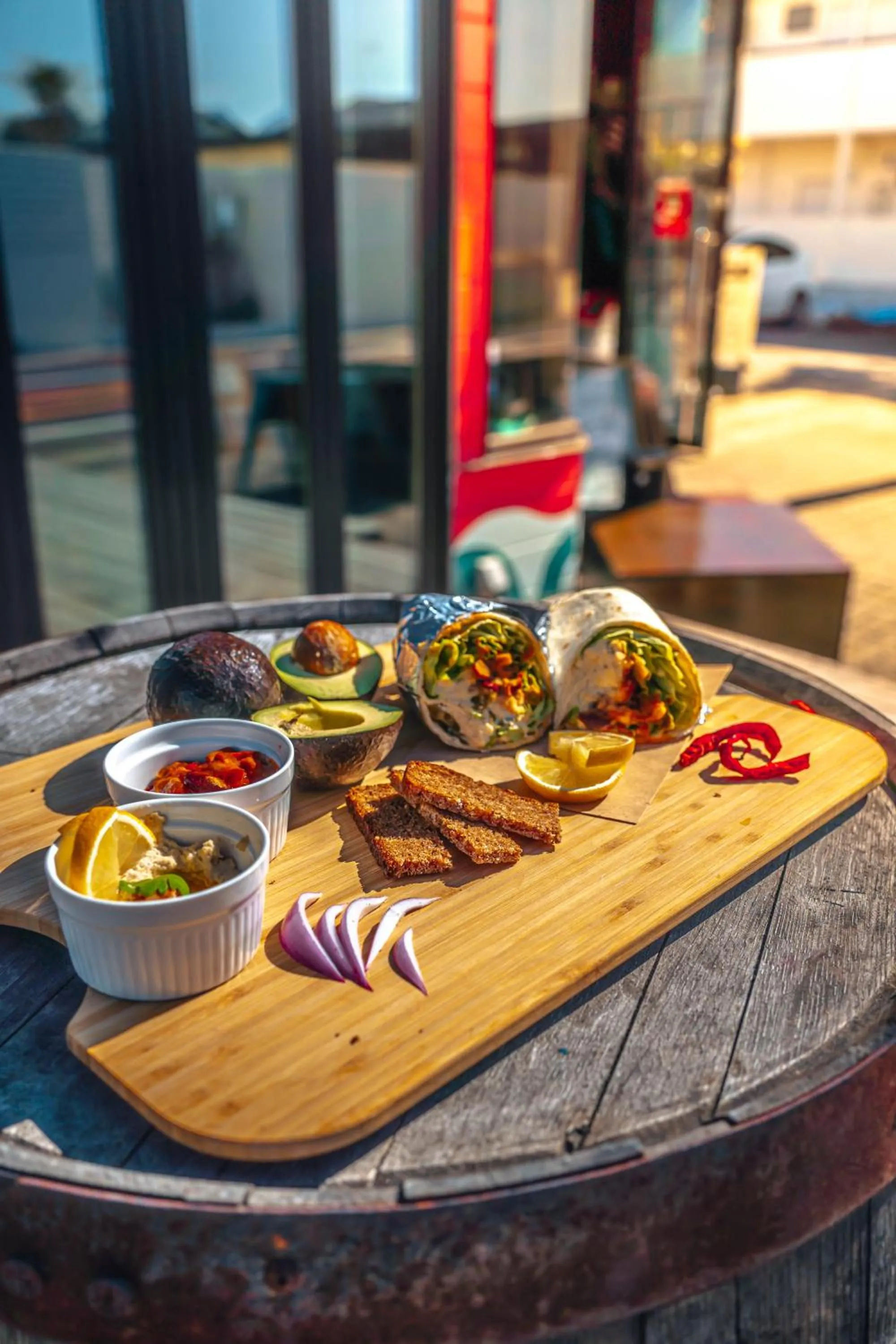 Food and drinks in Drive in Ichinomiya motel