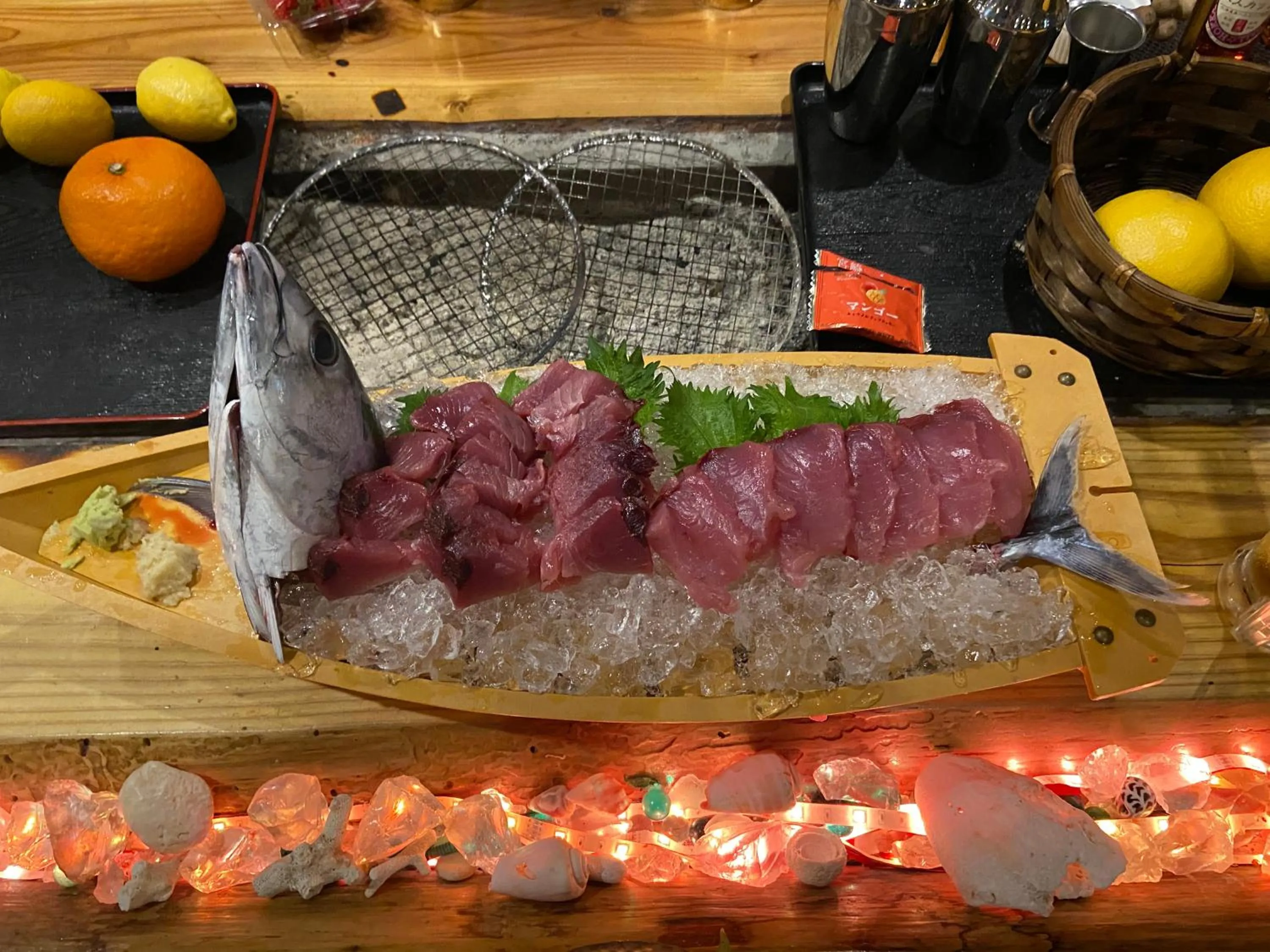 Food and drinks in Drive in Ichinomiya motel