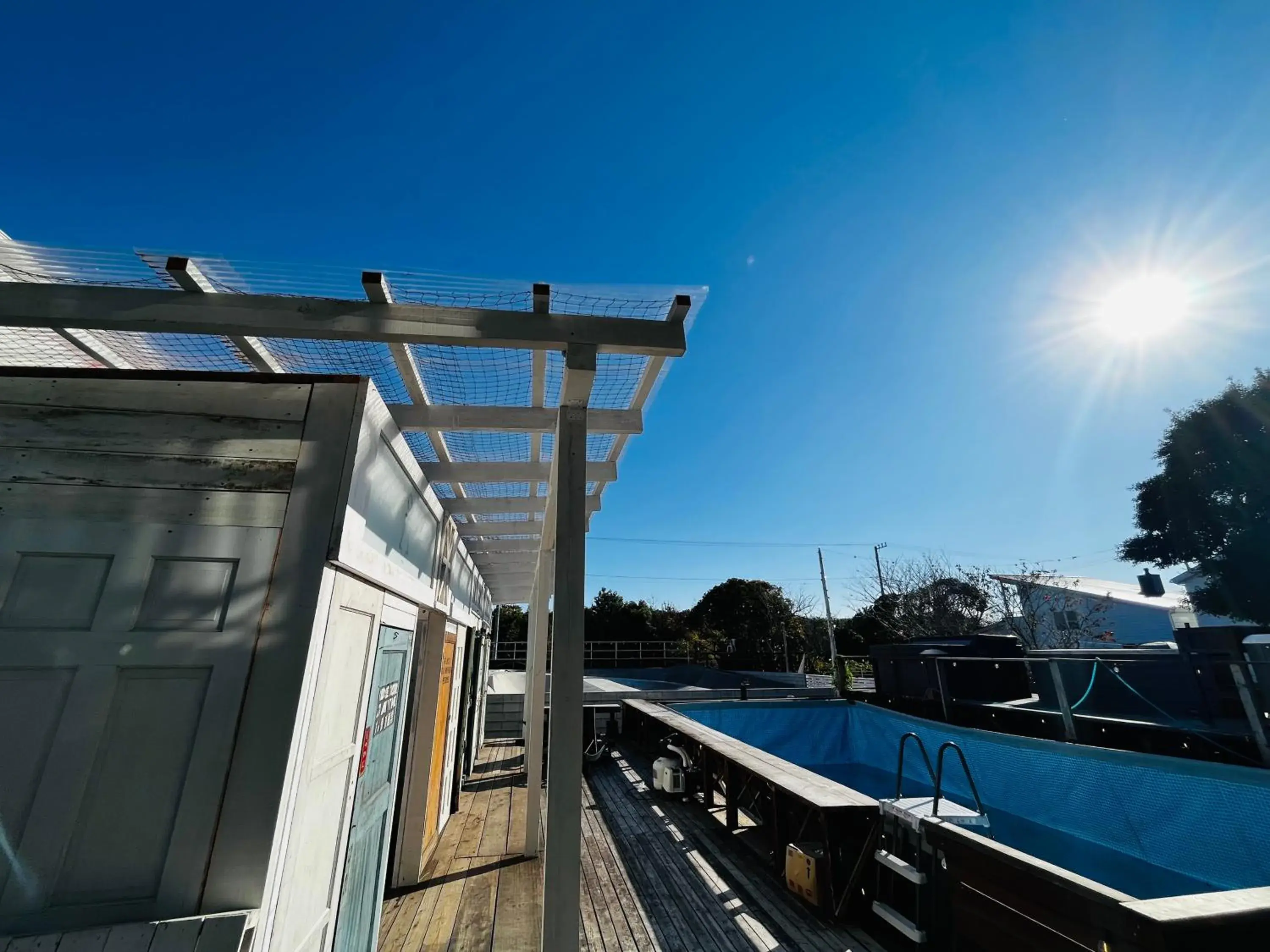 Swimming pool in Drive in Ichinomiya motel Swimming pool in Drive in Ichinomiya motel