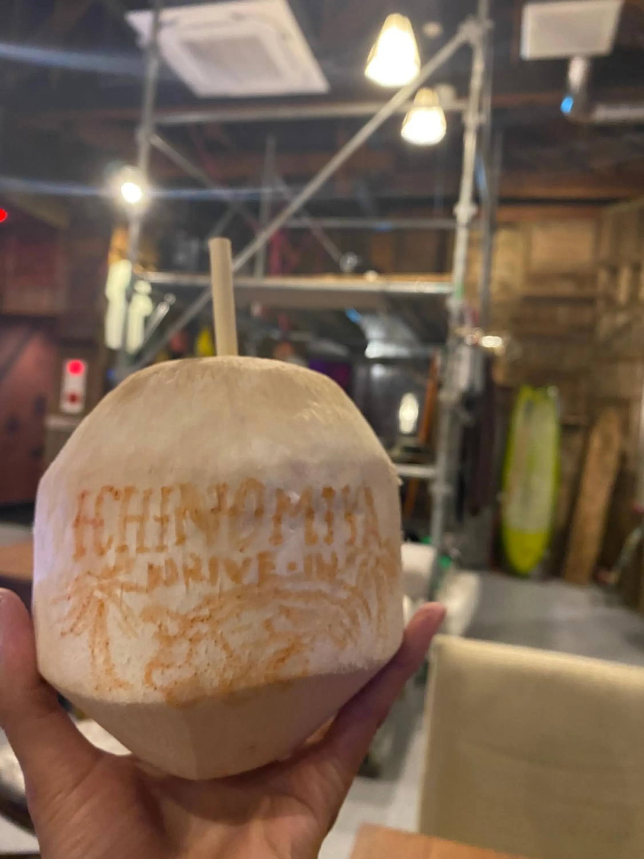 Food and drinks in Drive in Ichinomiya motel