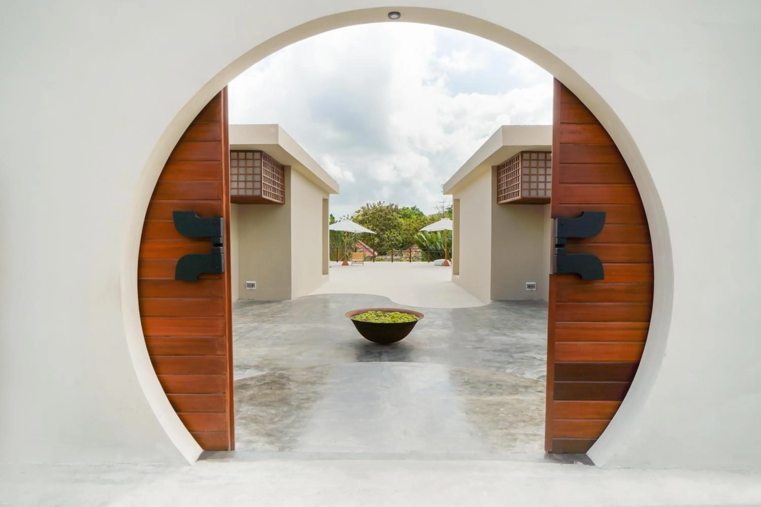 Facade/entrance in IKIGAI Uluwatu Beach