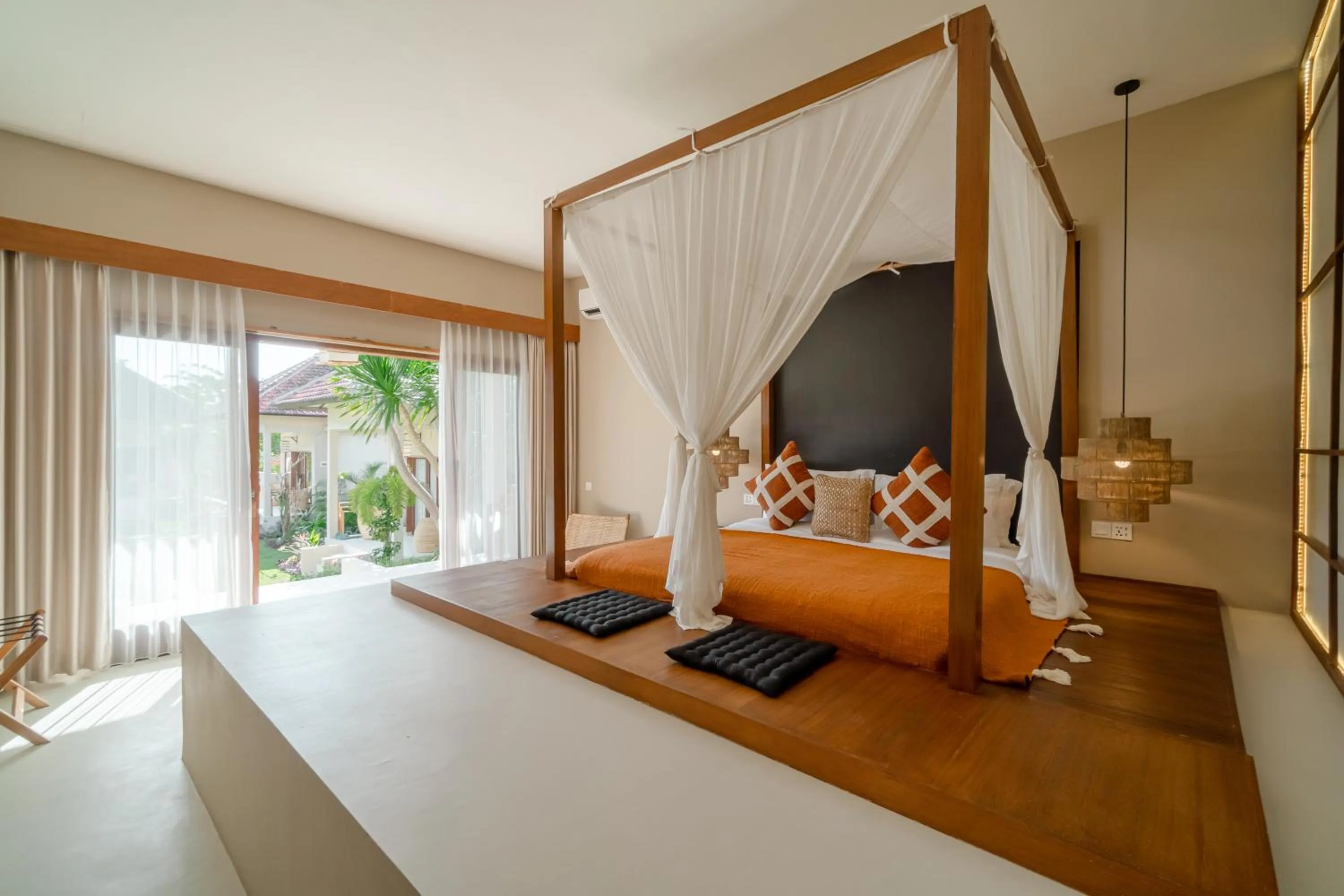 View (from property/room), Bed in IKIGAI Uluwatu Beach