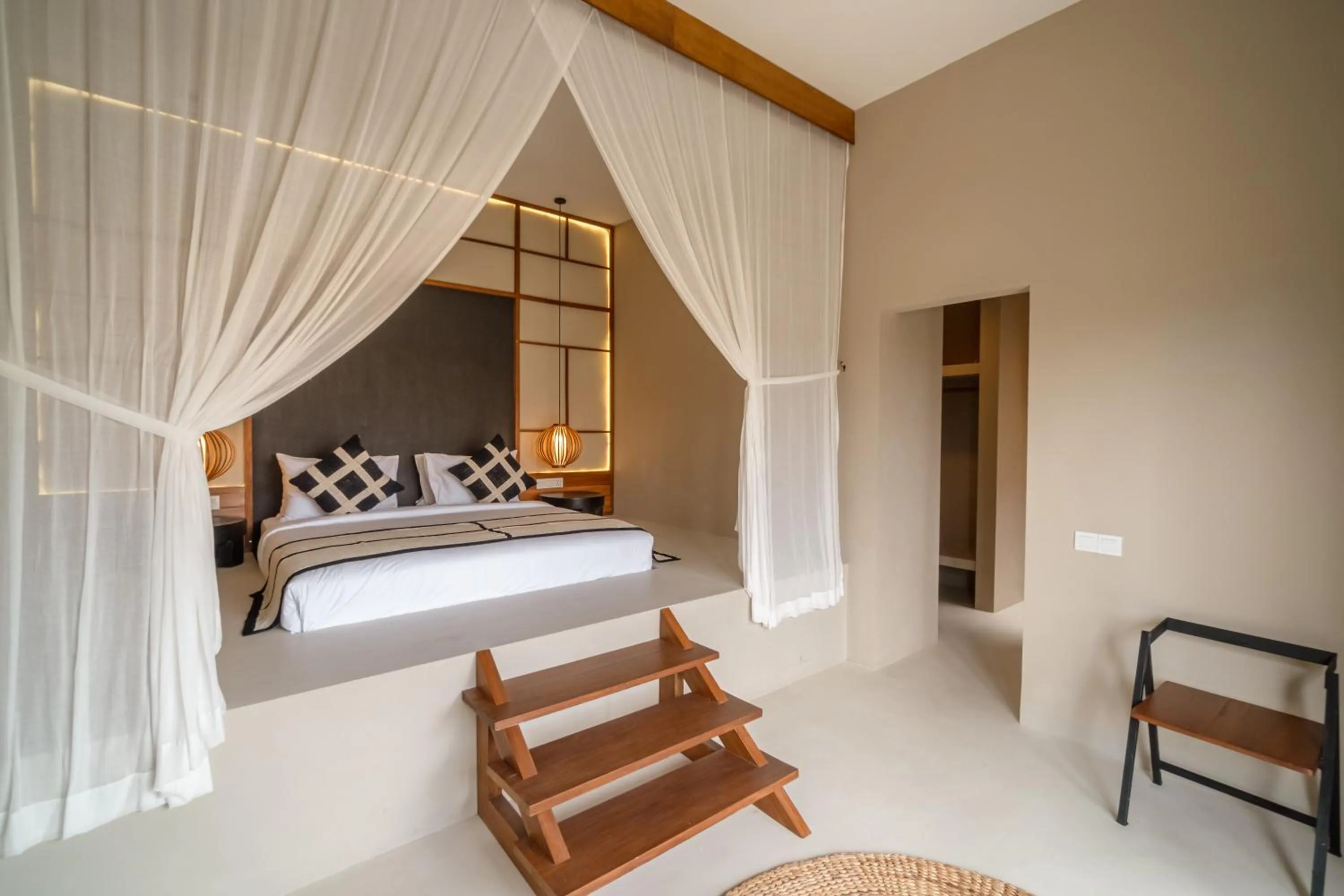 Photo of the whole room, Bed in IKIGAI Uluwatu Beach