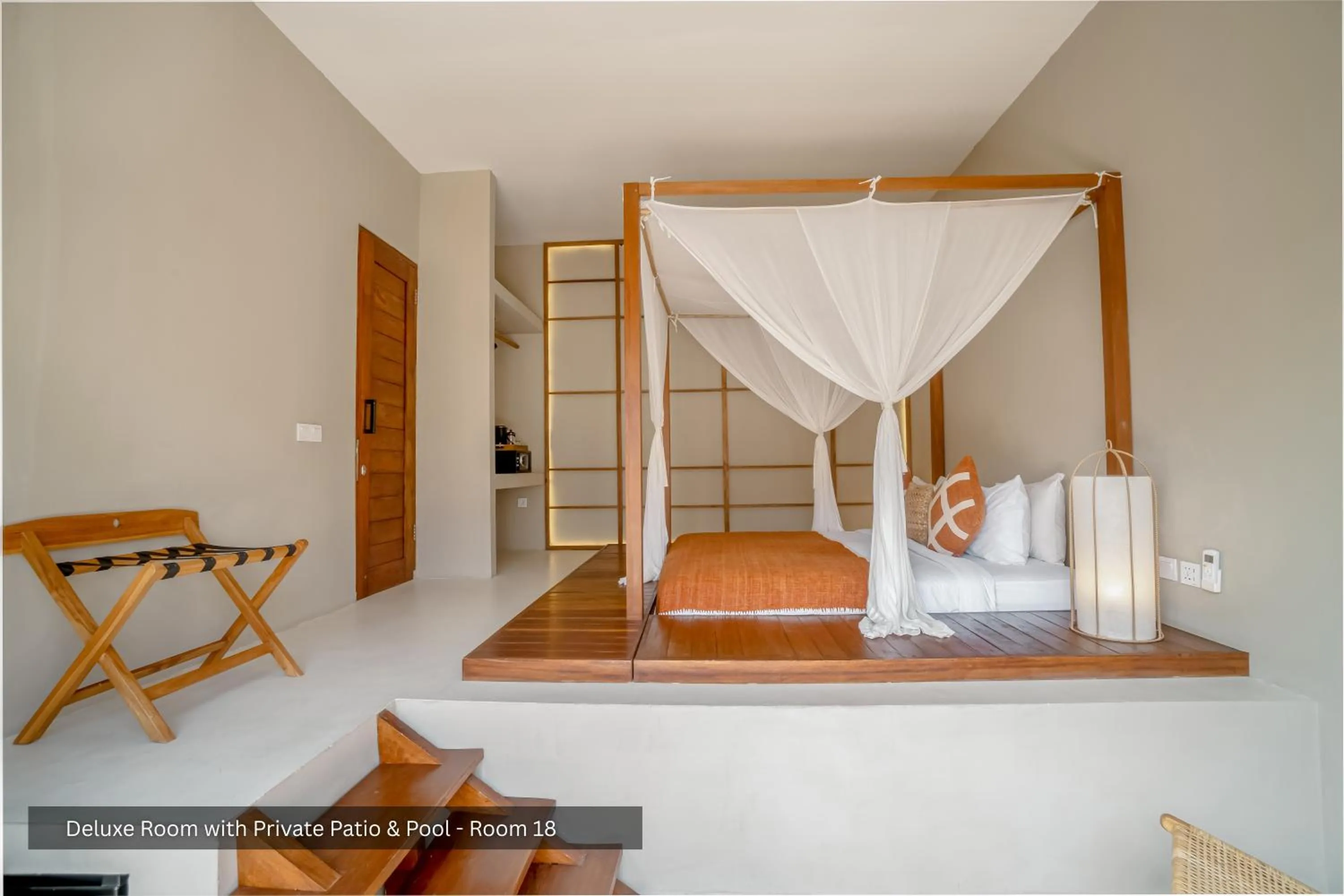 Coffee/tea facilities, Bed in IKIGAI Uluwatu Beach