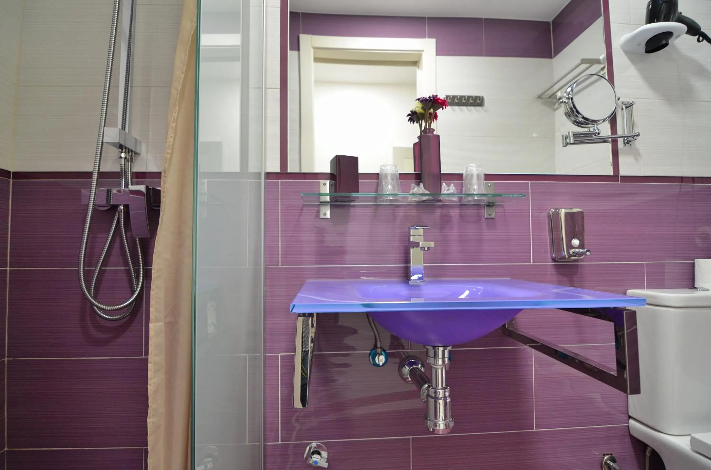 Bathroom in Hostal Alexis Madrid