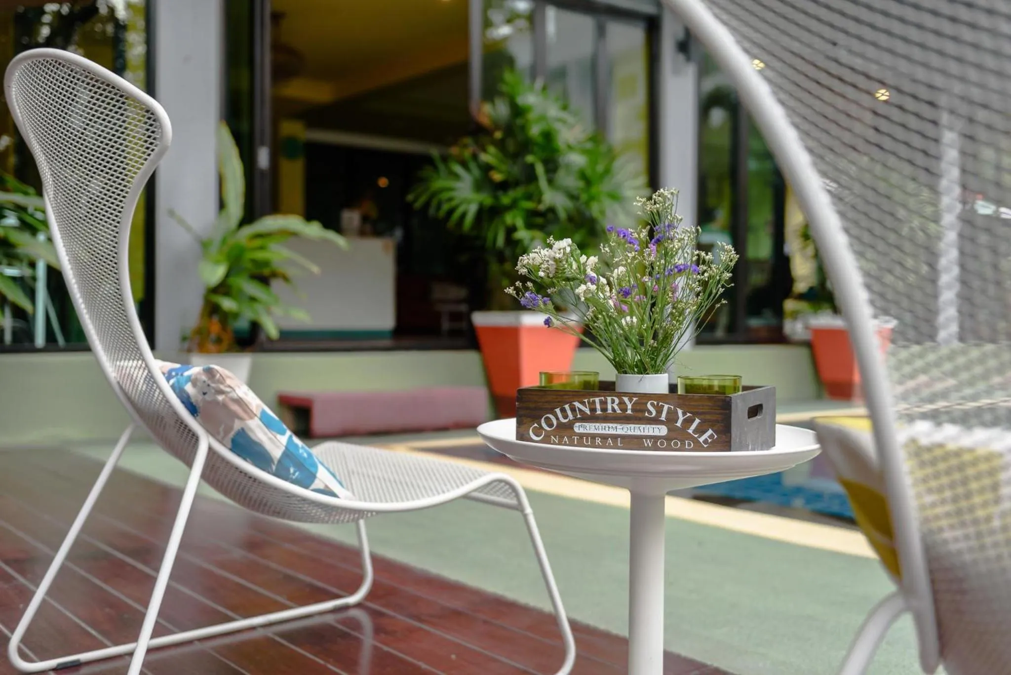 Seating area in Stay Resort Pattaya