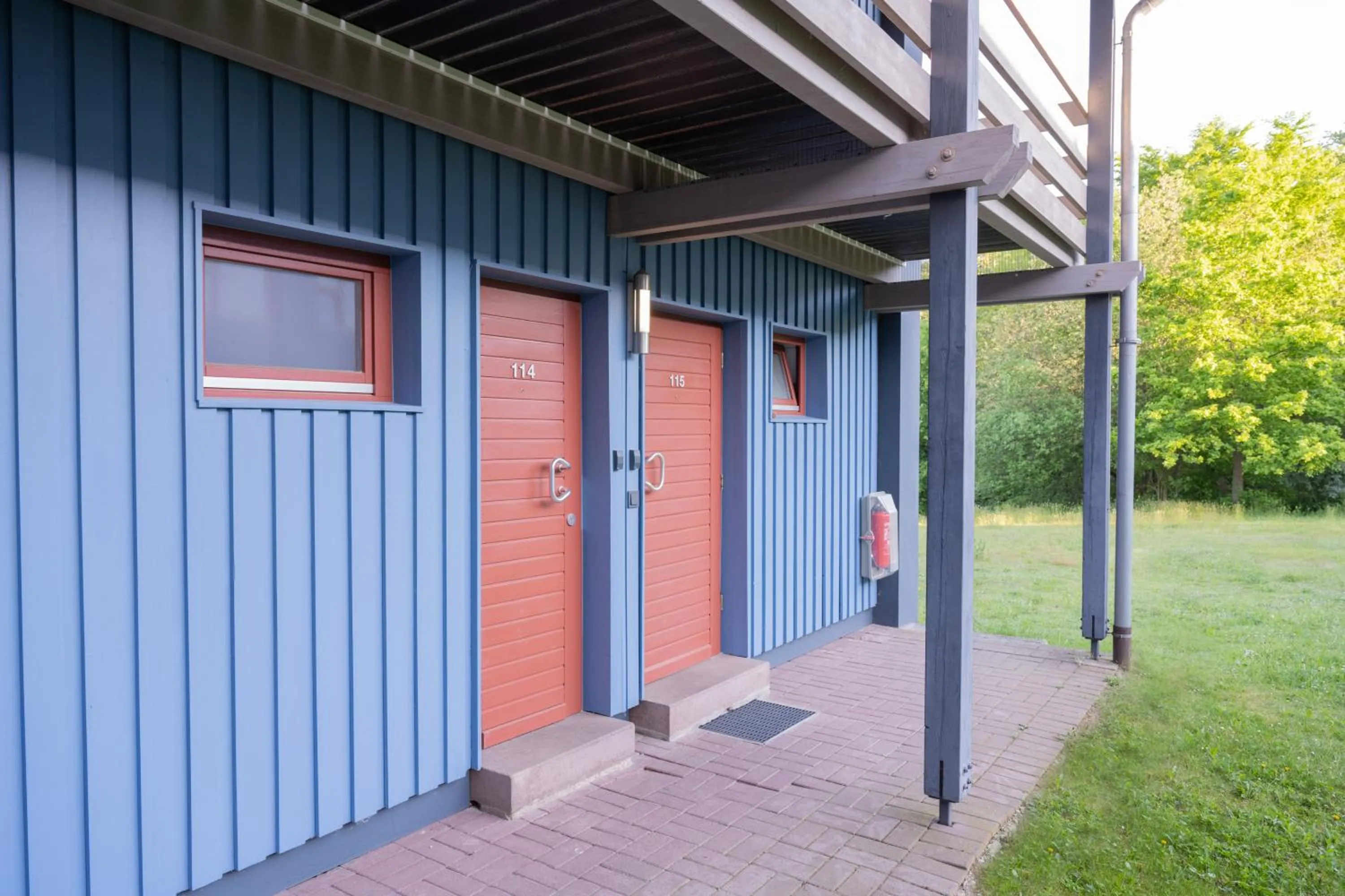 Facade/entrance in Hermann Neuberger Sportschule