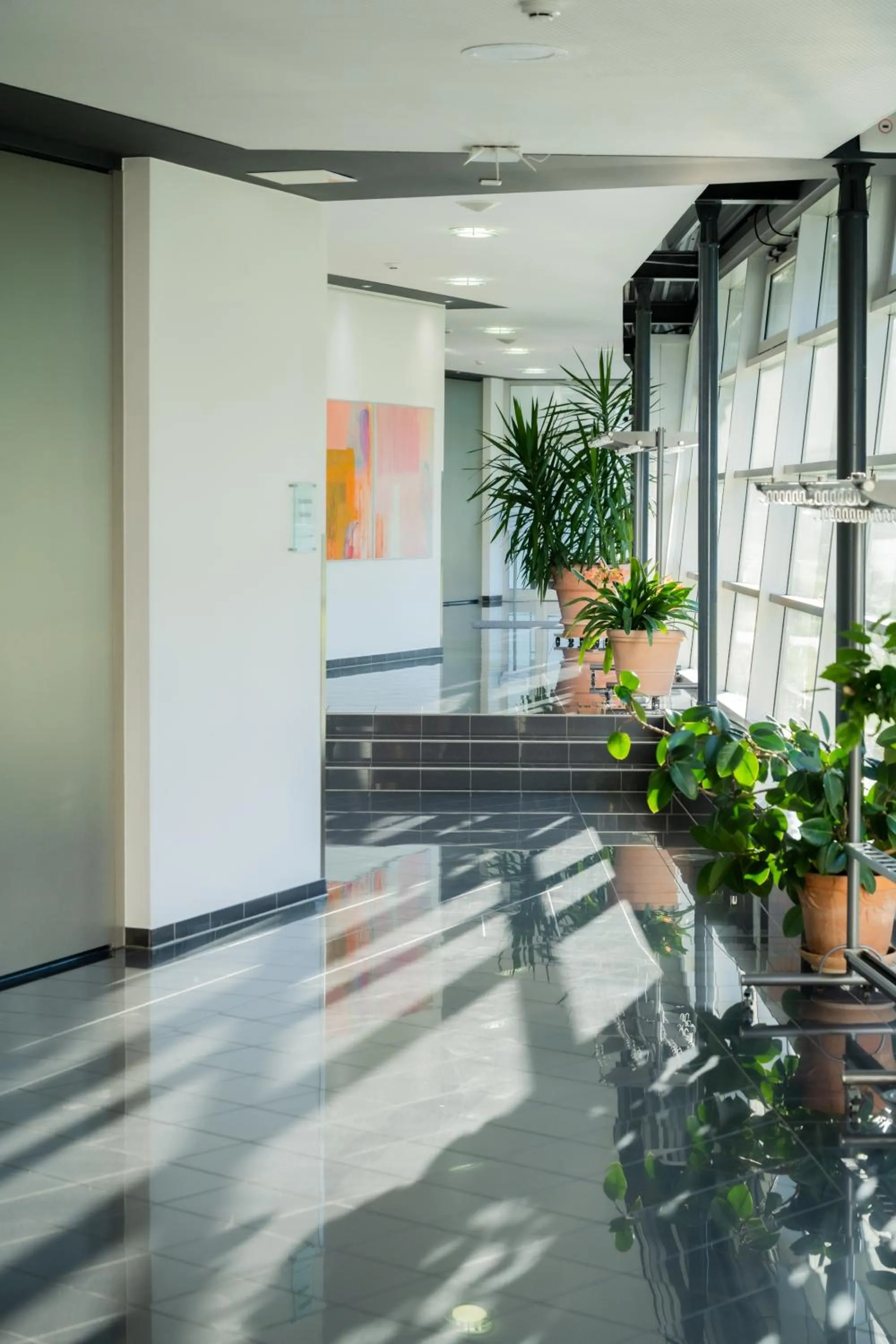 Lobby or reception in Hermann Neuberger Sportschule
