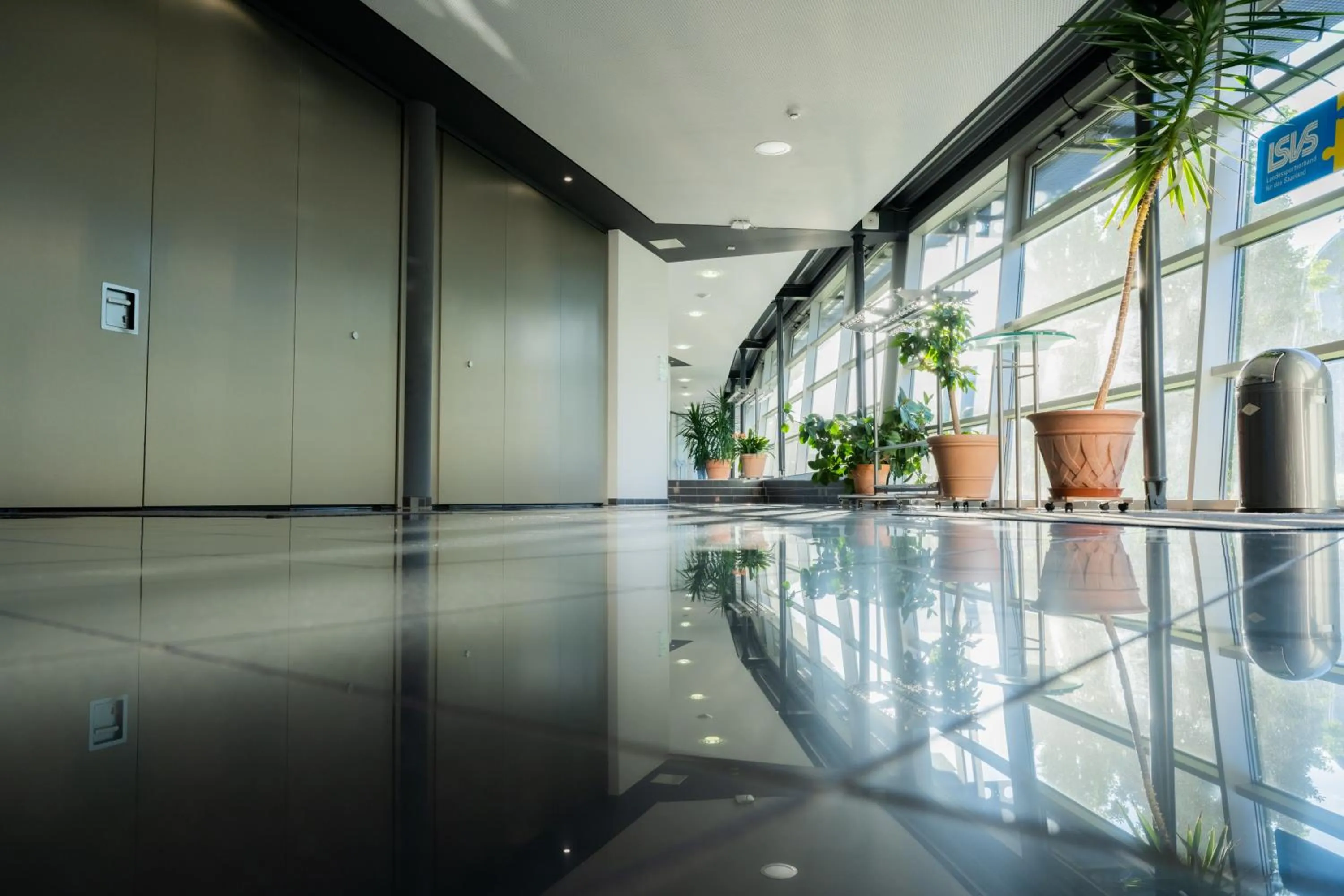 Property building in Hermann Neuberger Sportschule