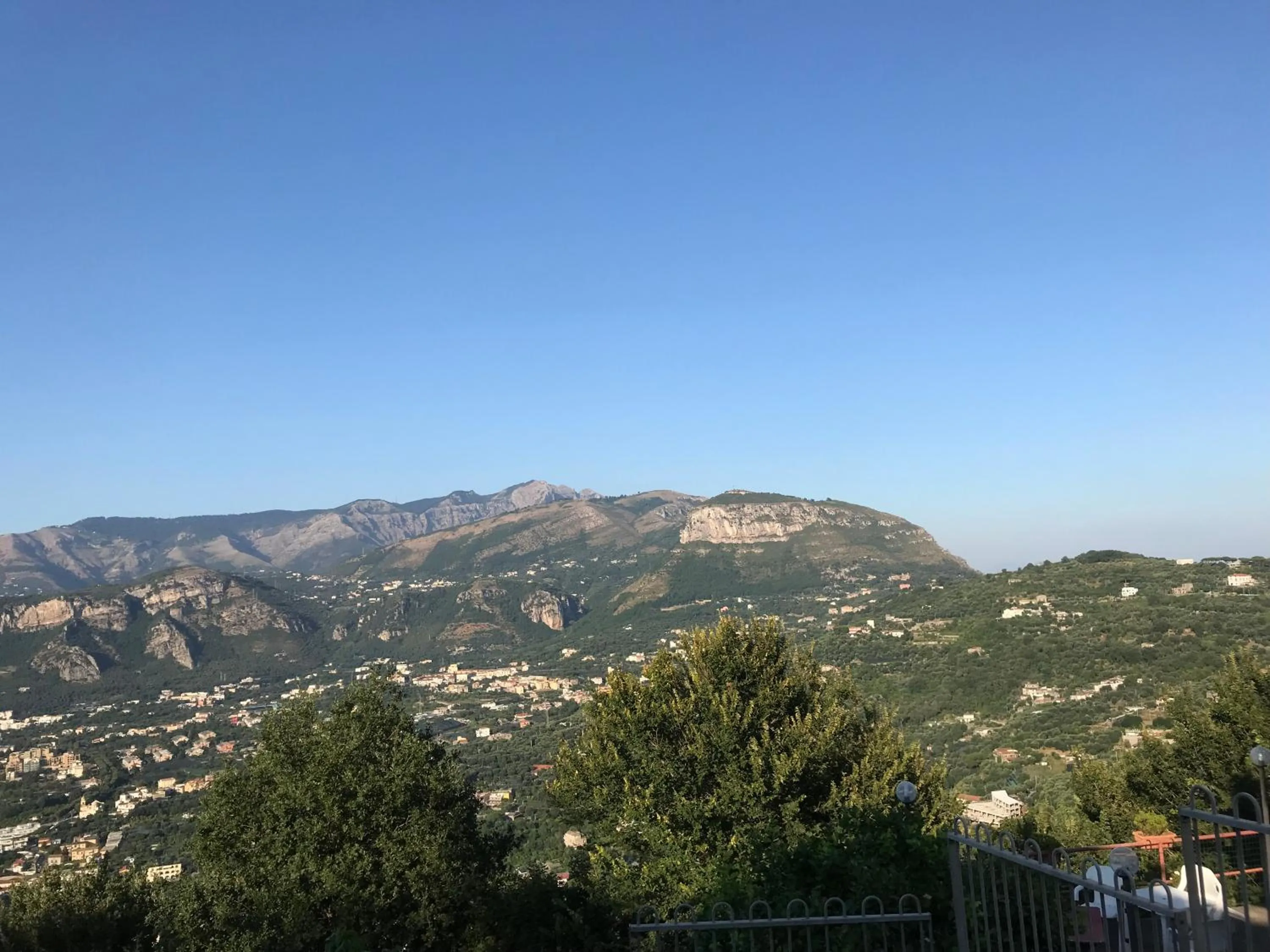Natural landscape in Villa Monica B&B