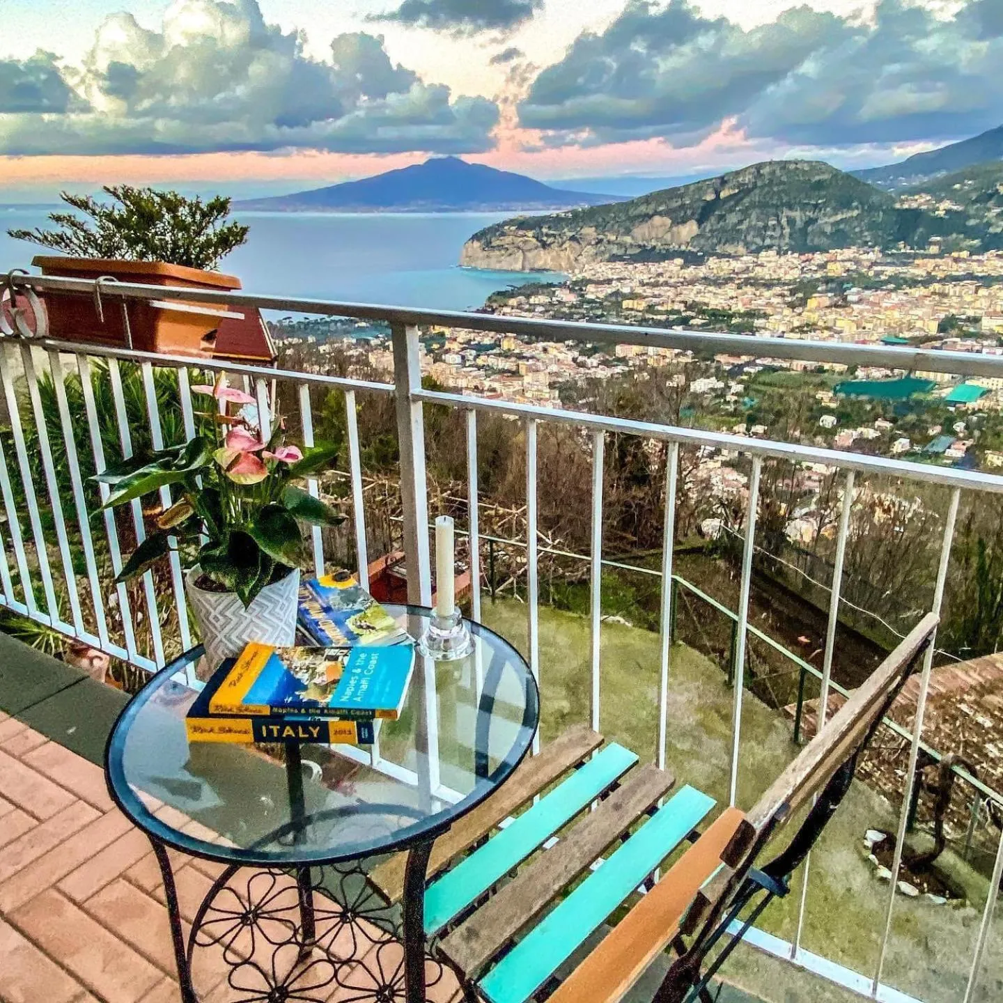 Balcony/Terrace in Villa Monica B&B