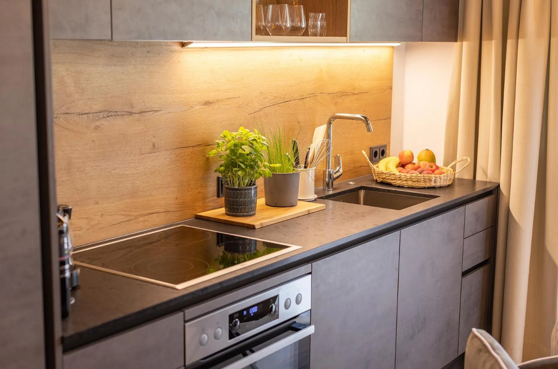 Kitchen or kitchenette in Lenni´s Apartments