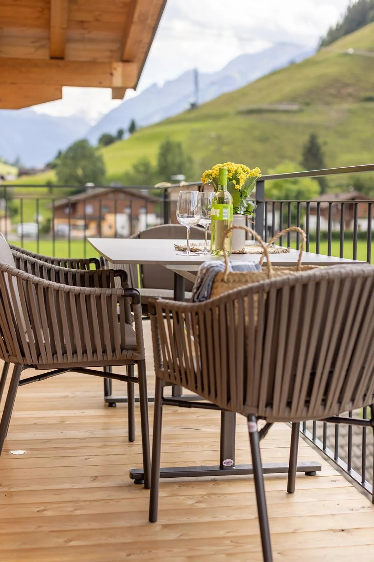 Patio in Lenni´s Apartments