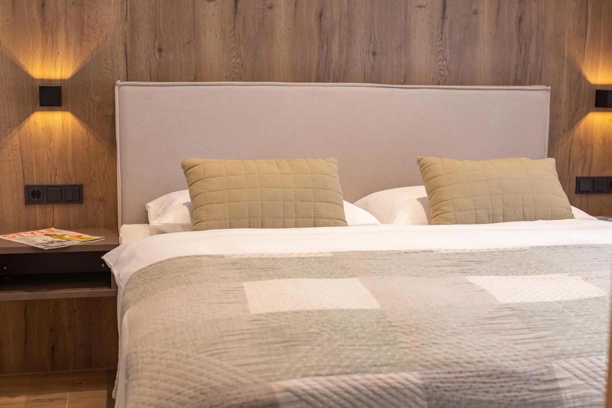 Bed in Lenni´s Apartments