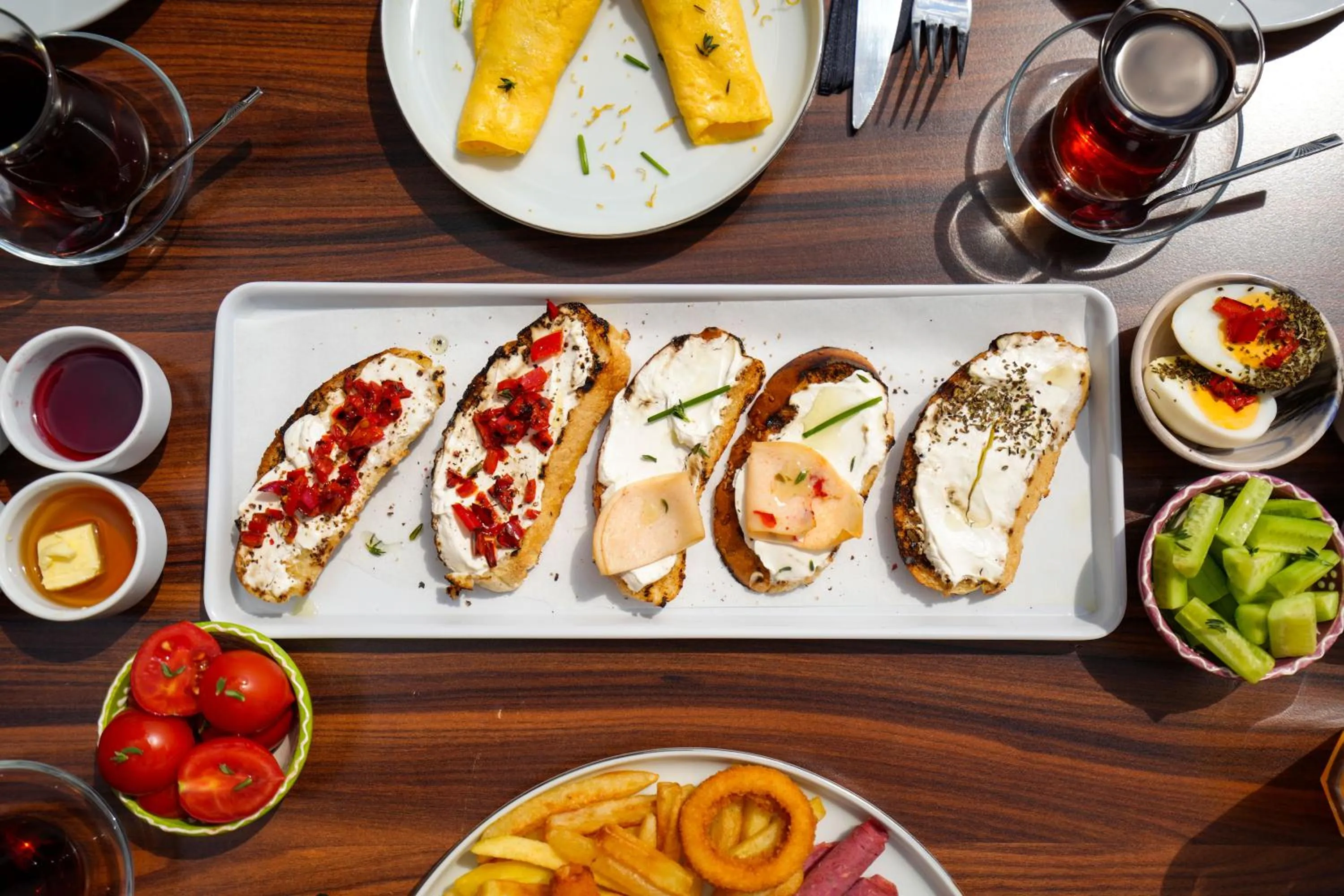 Continental breakfast in Loop Hotel Bosphorus İstanbul