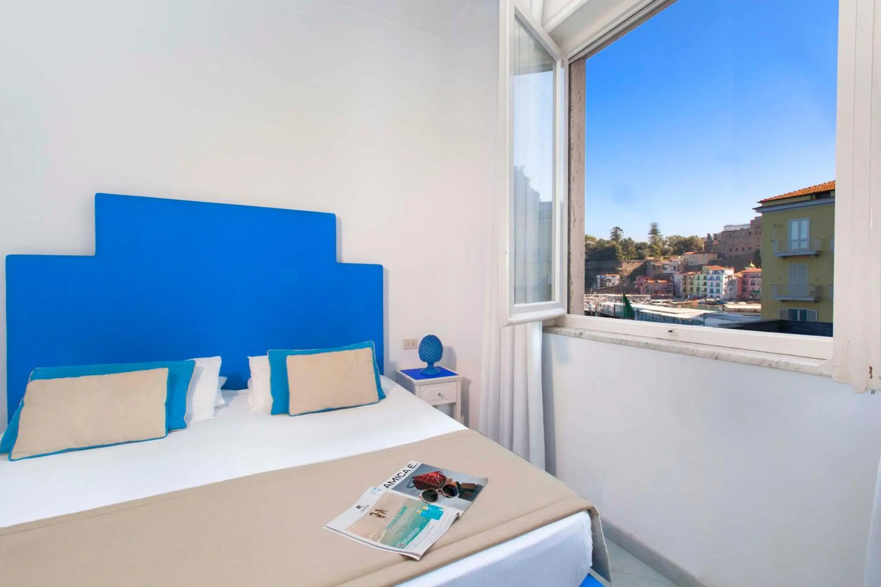 View (from property/room), Bed in Hotel Admiral View (from property/room), Bed in Hotel Admiral