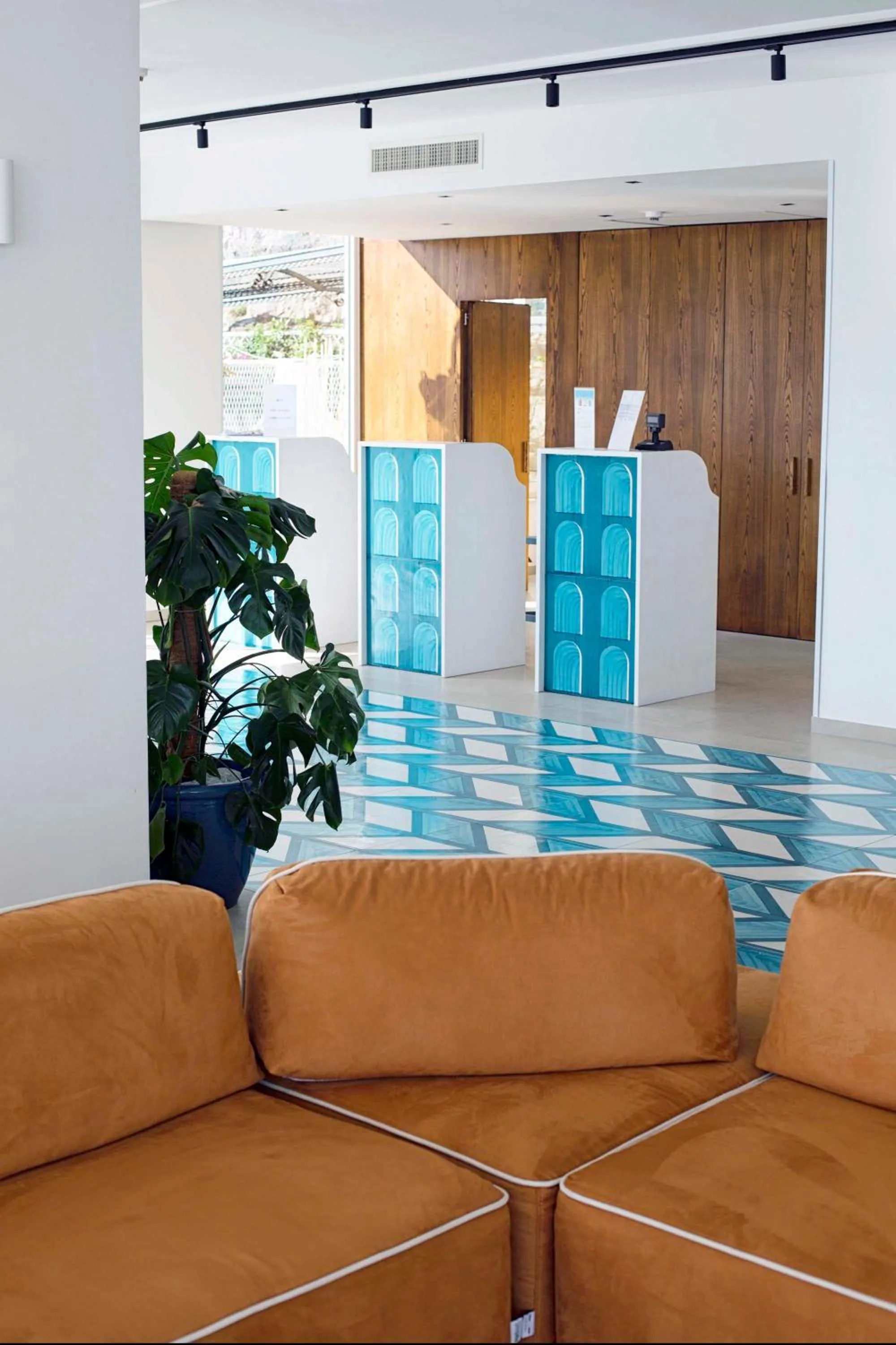 Lobby or reception in Hotel Admiral