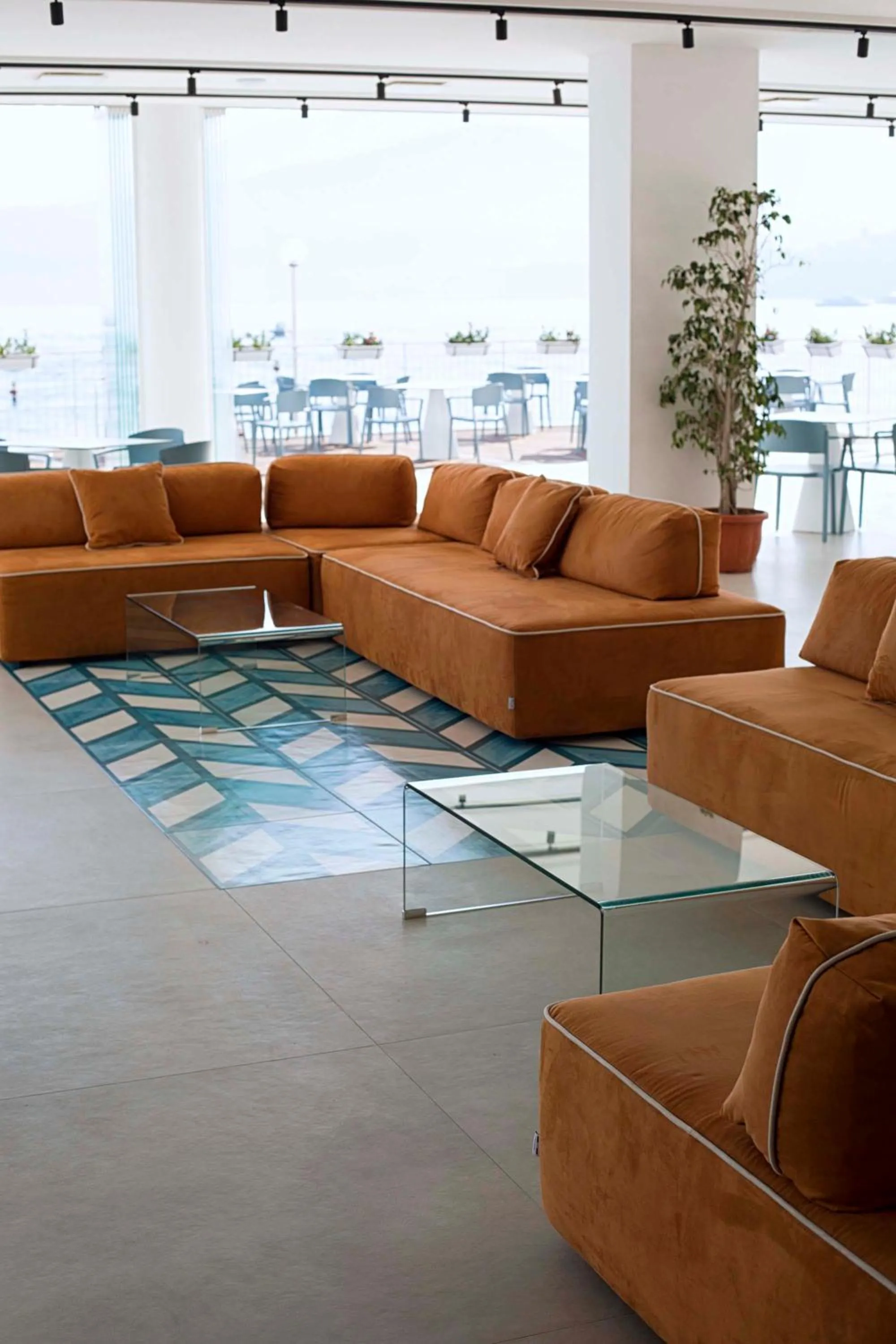 Living room in Hotel Admiral