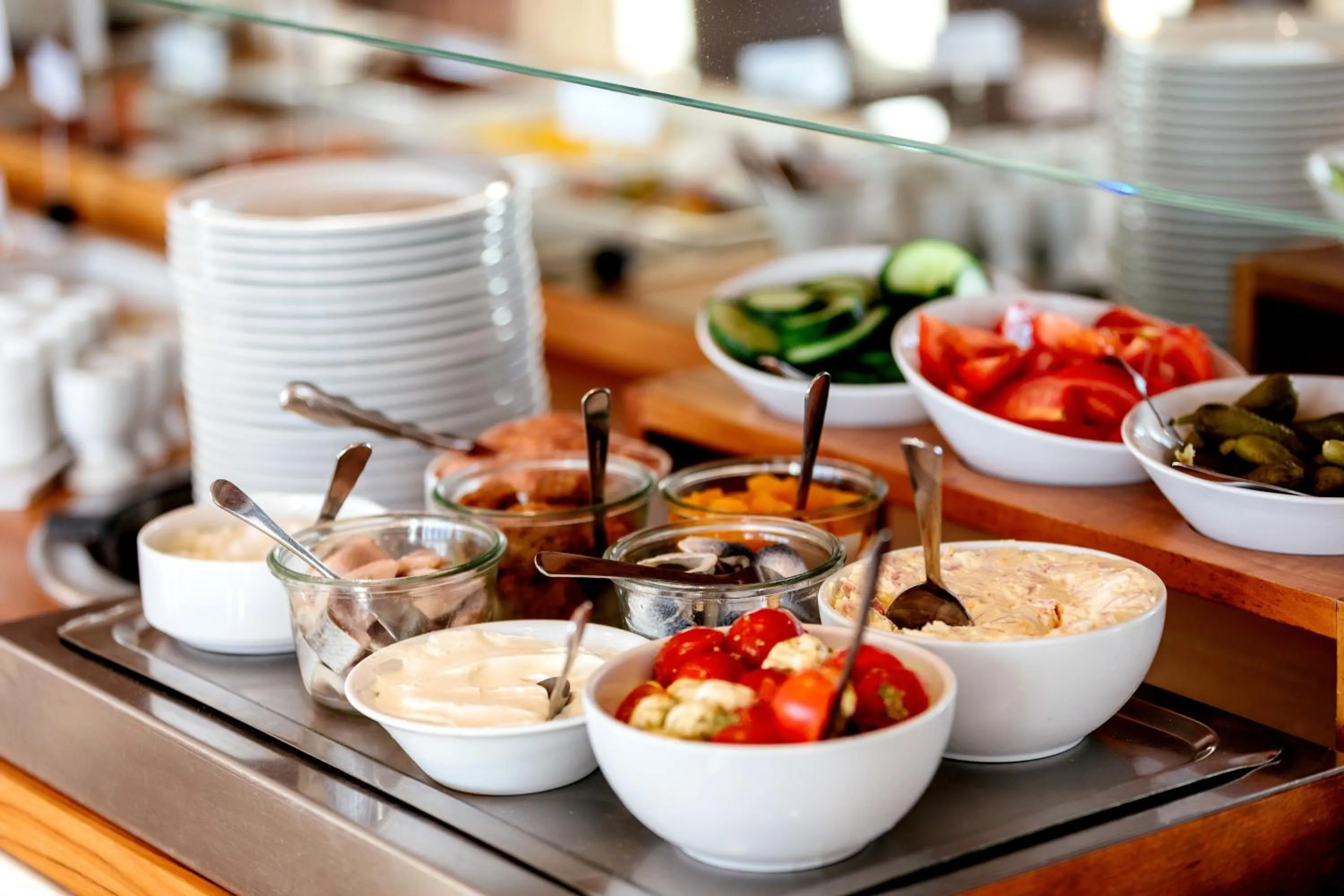 Buffet breakfast in Insulaner Dependance