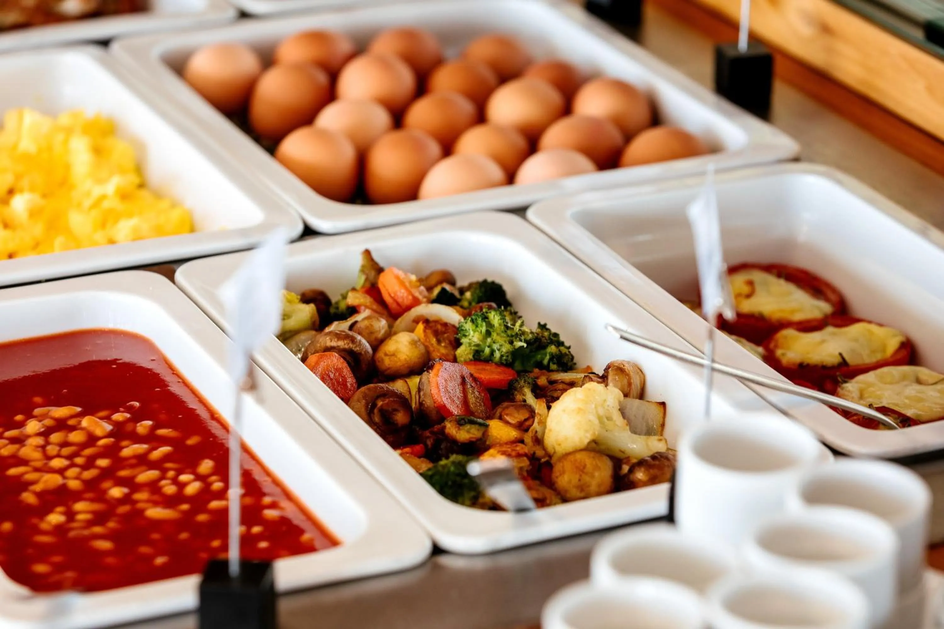 Buffet breakfast in Insulaner Dependance