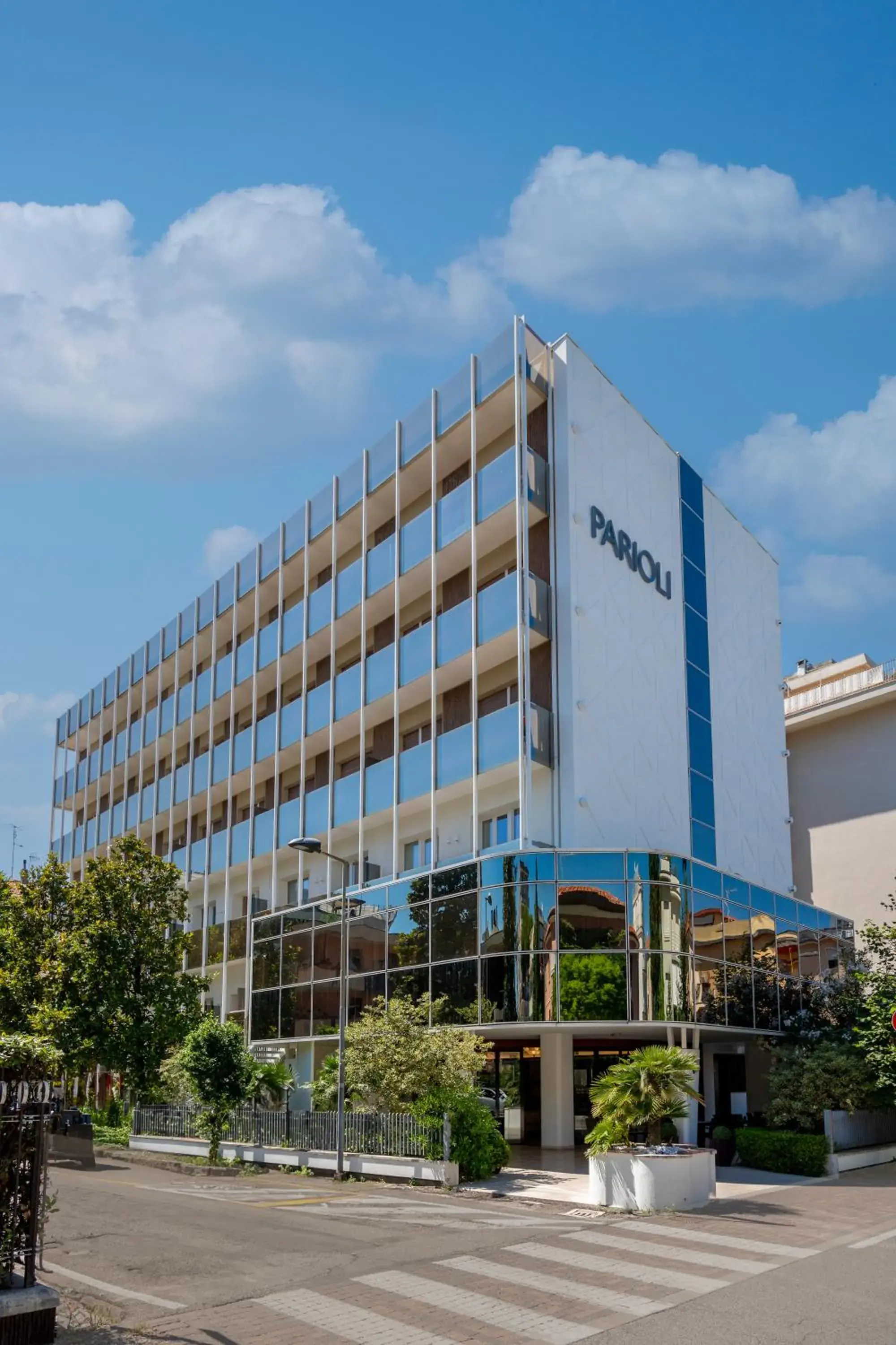 Property building in Parioli Hotel Rimini Property building in Parioli Hotel Rimini
