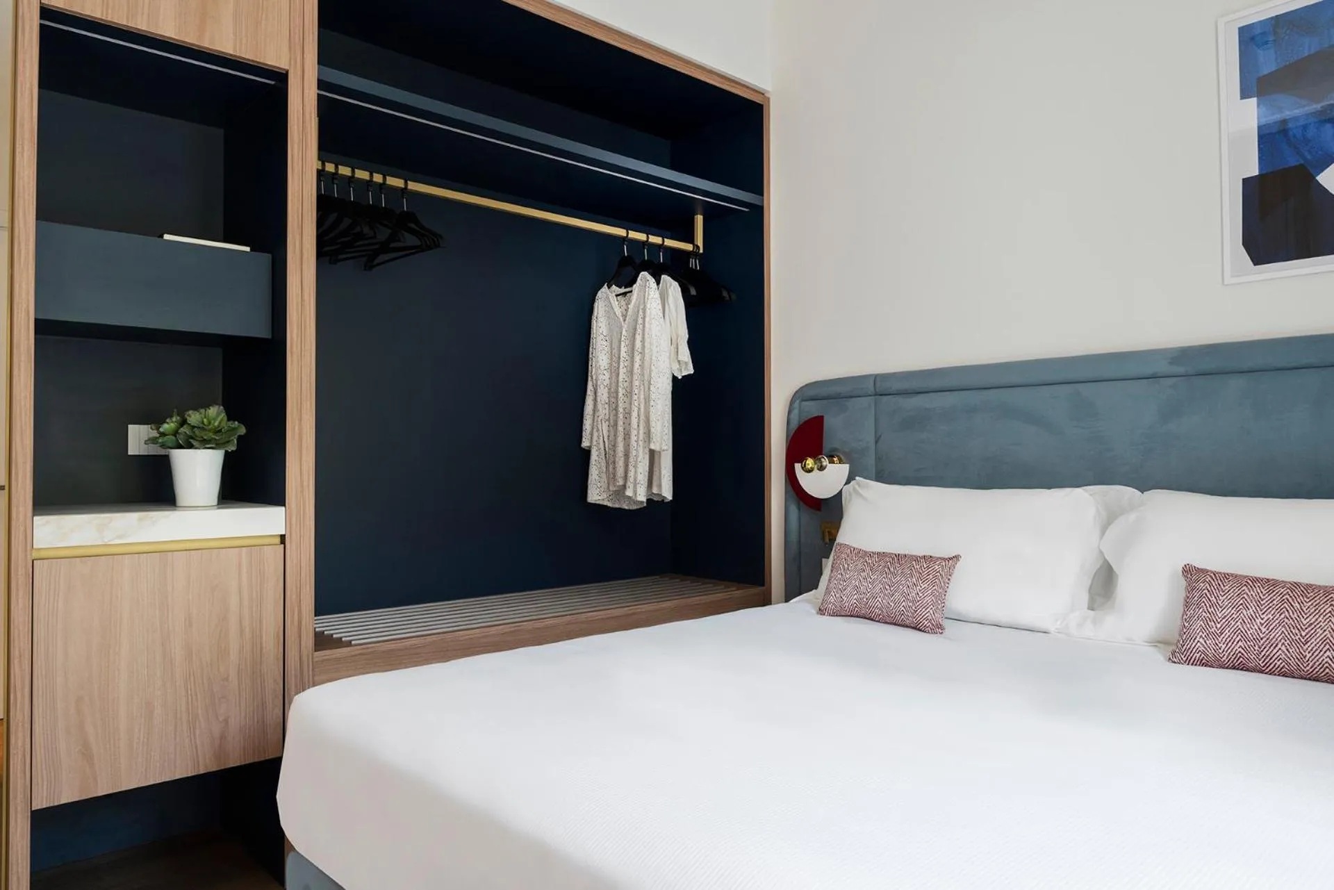 Bedroom, Bed in Parioli Hotel Rimini