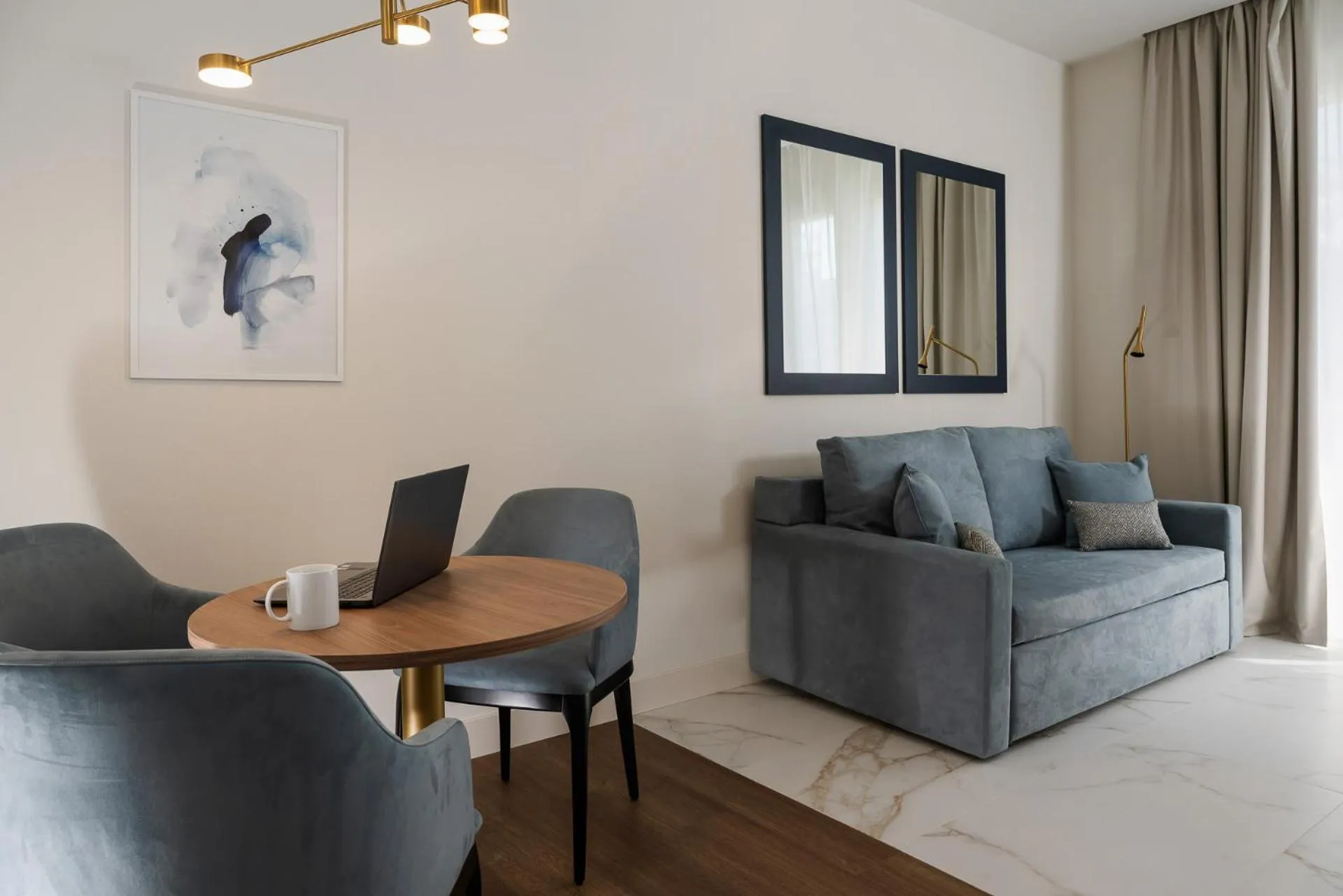 Living room in Parioli Hotel Rimini